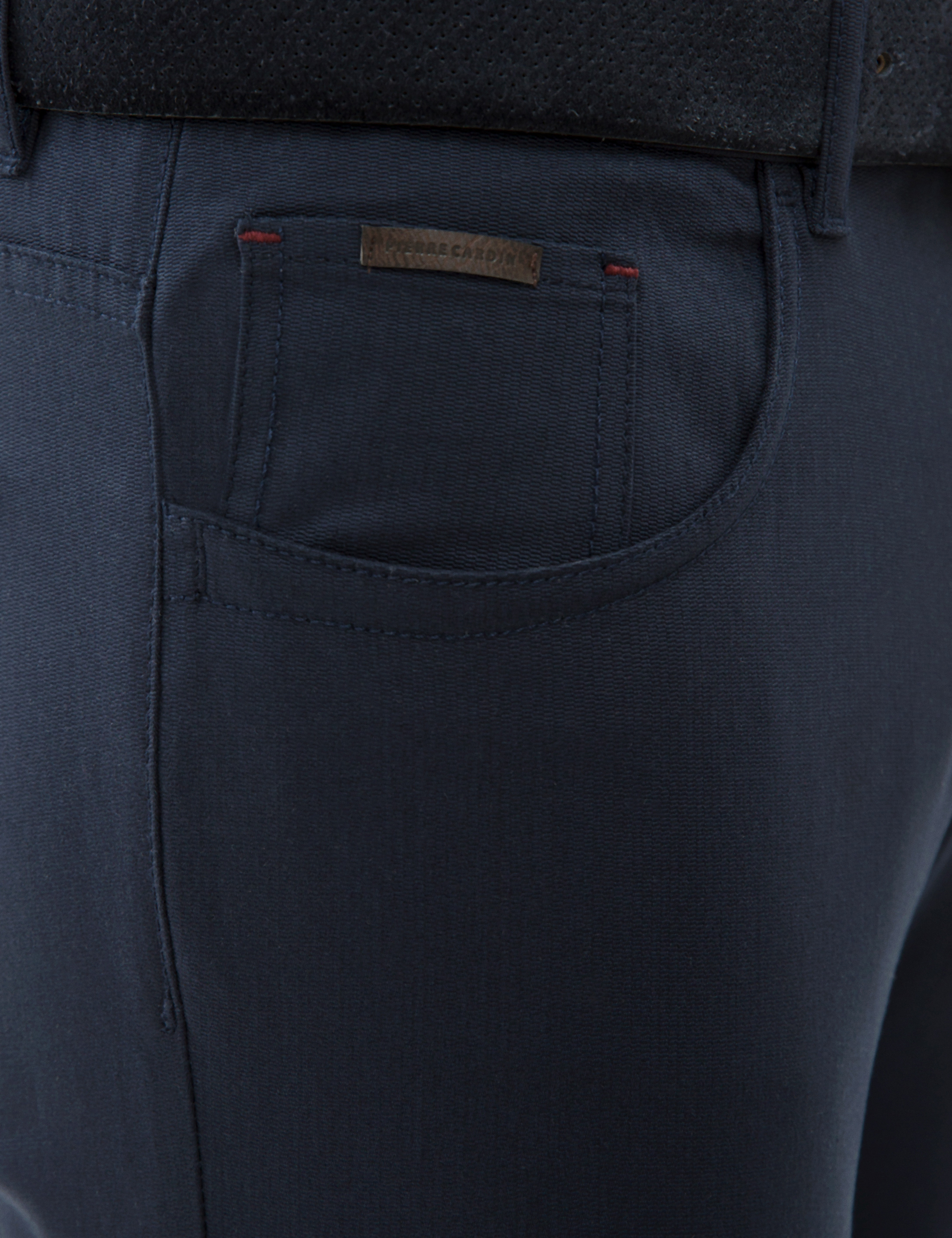 Lacivert Slim Fit Chino Pantolon - Image 4