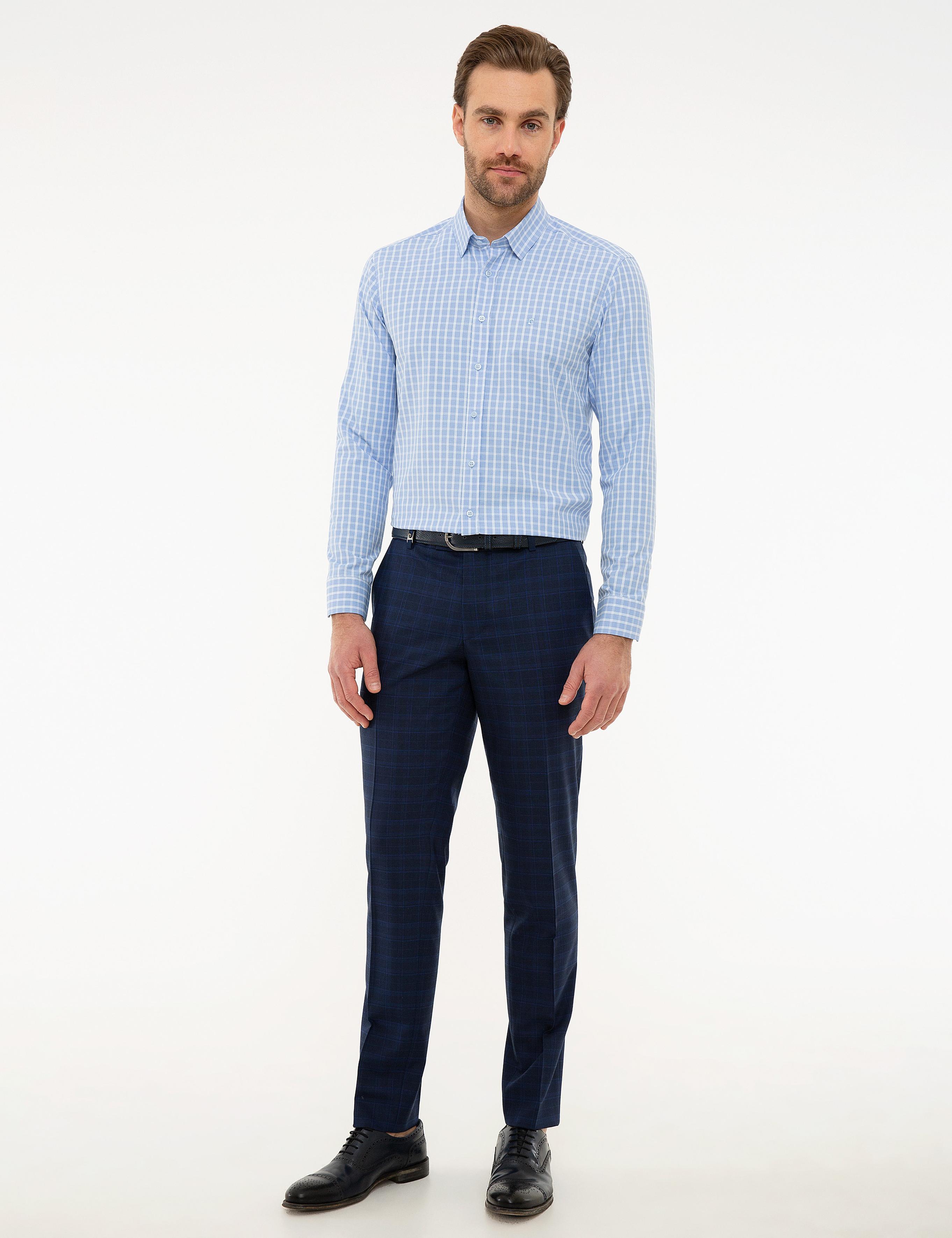 Mavi Slim Fit Gömlek