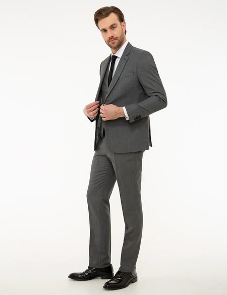 Antrasit Slim Fit Takım Elbise - 50219925005