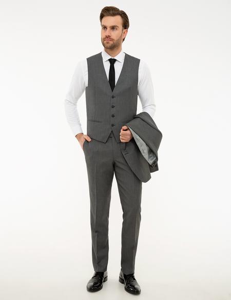 Antrasit Slim Fit Takım Elbise - 50219925005