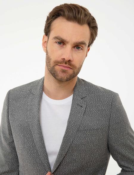 Gri Ex. Slim Fit Ceket - 50220031017