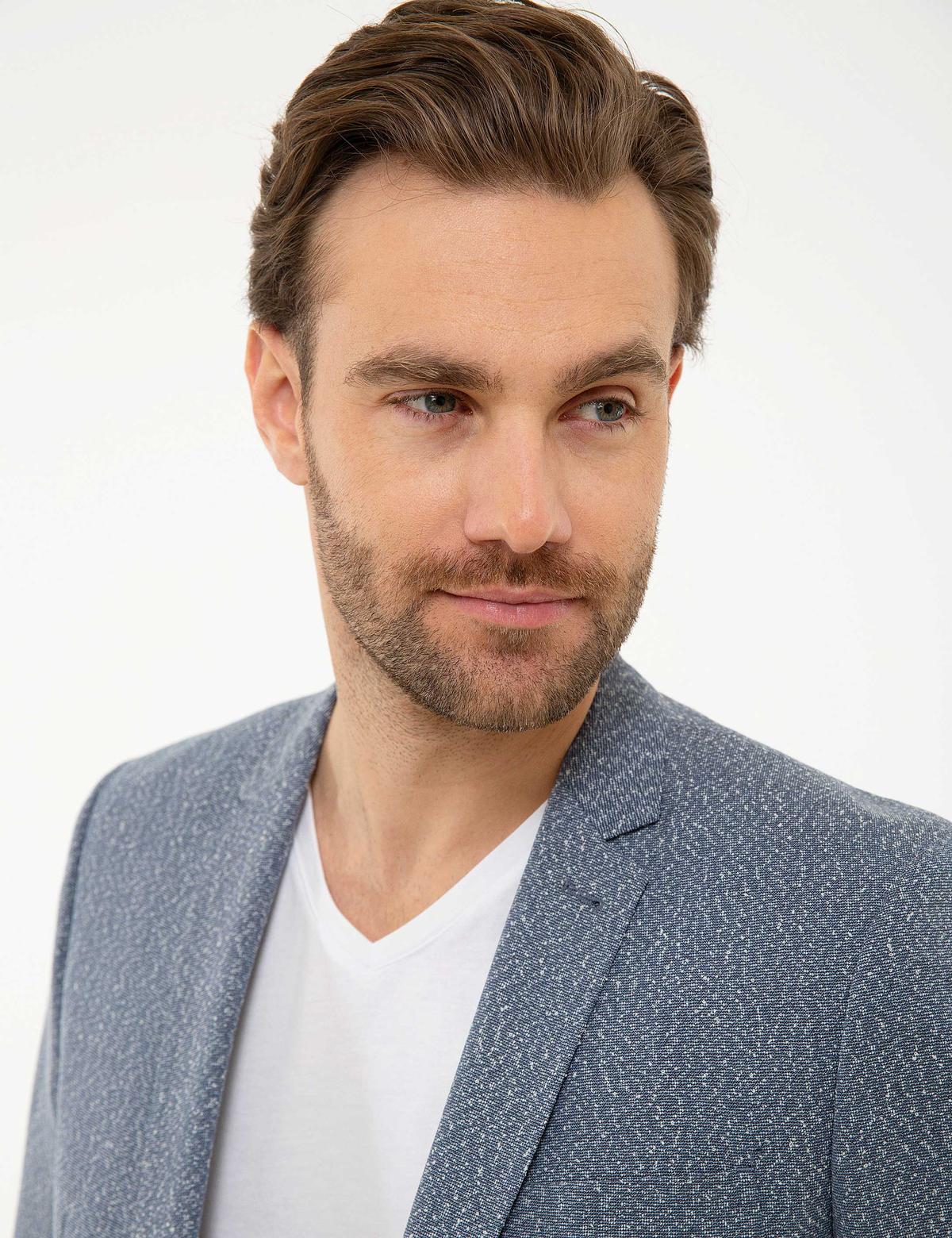 Koyu Mavi Ex. Slim Fit Ceket - 50220031050