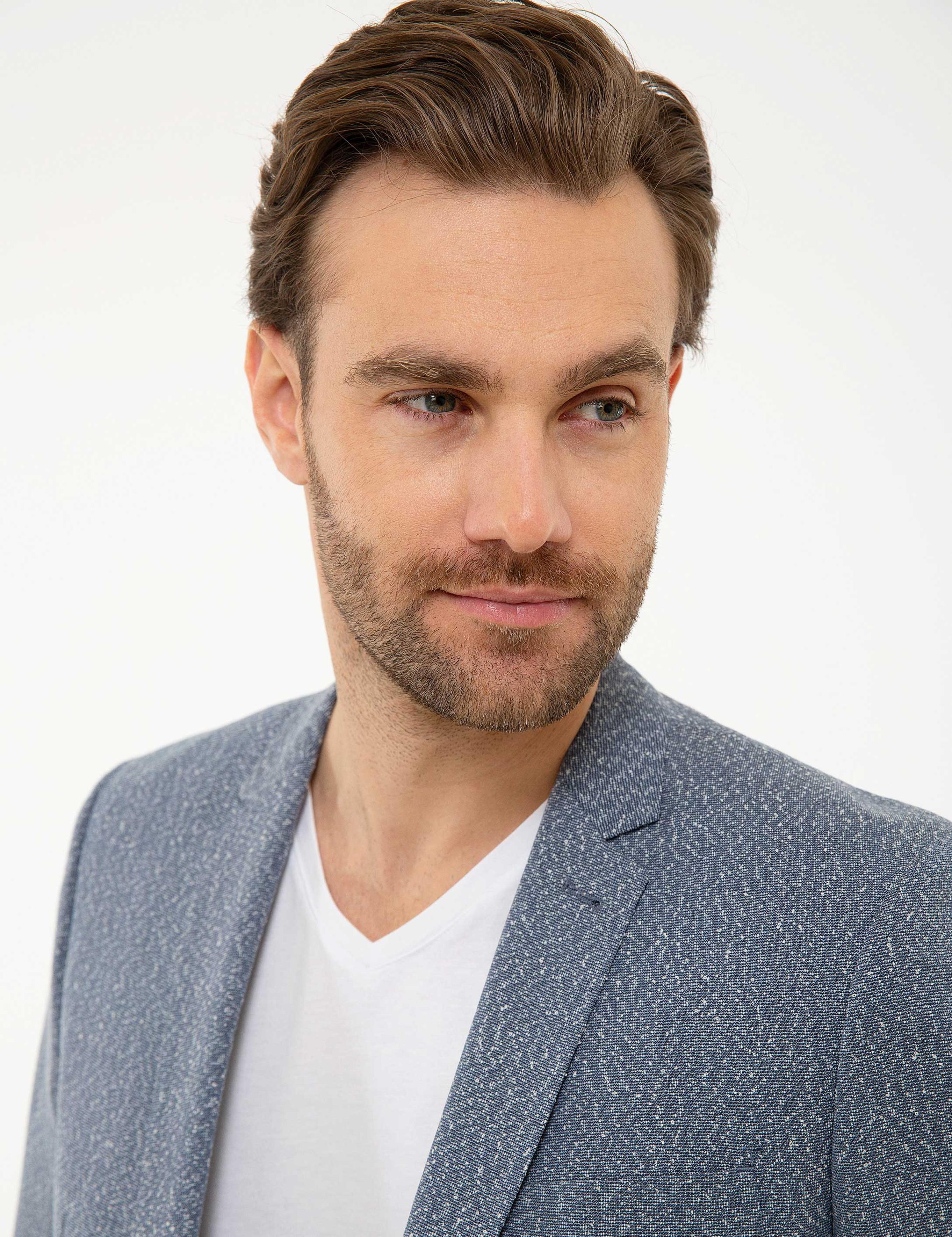 Koyu Mavi Ex. Slim Fit Ceket