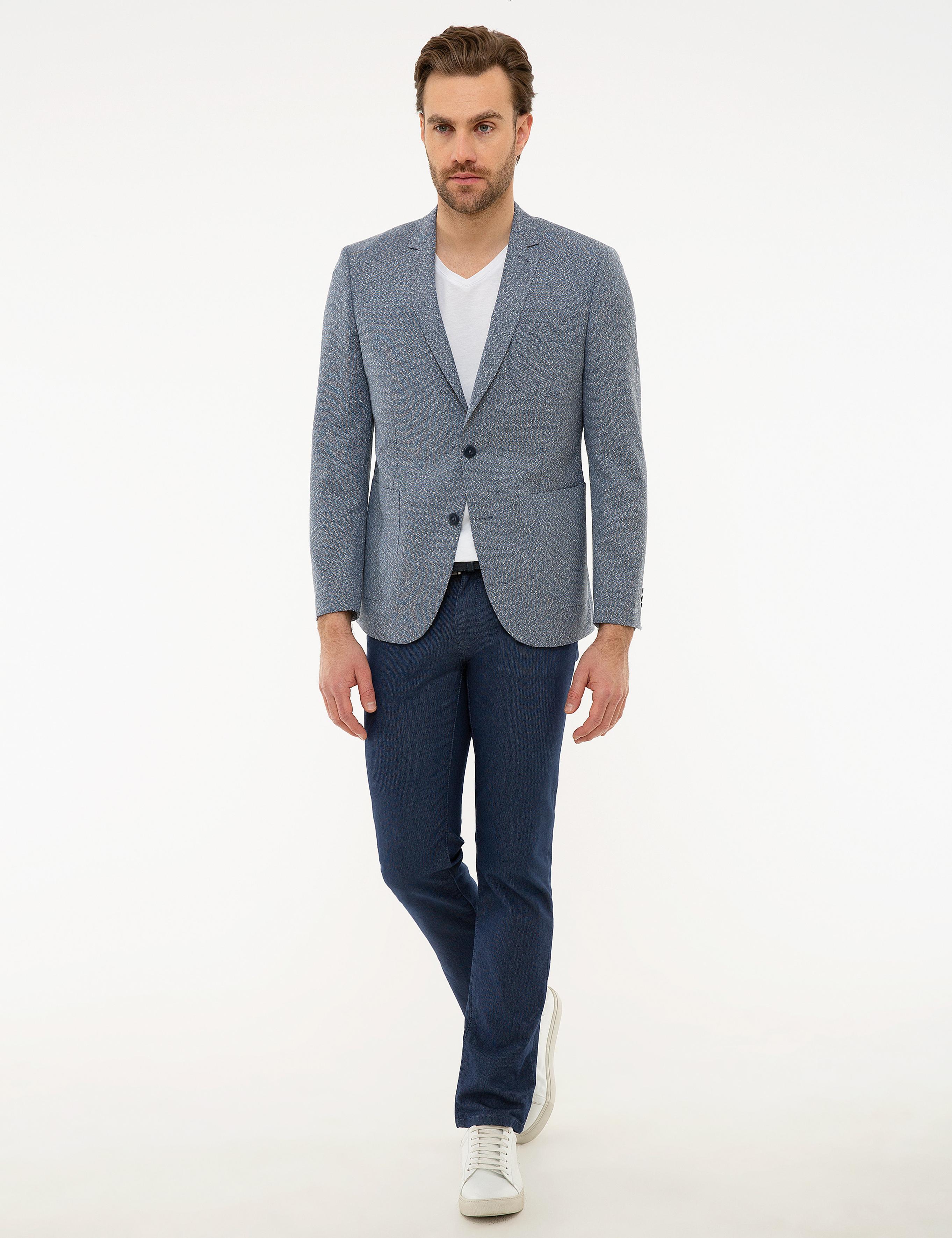 Koyu Mavi Ex. Slim Fit Ceket