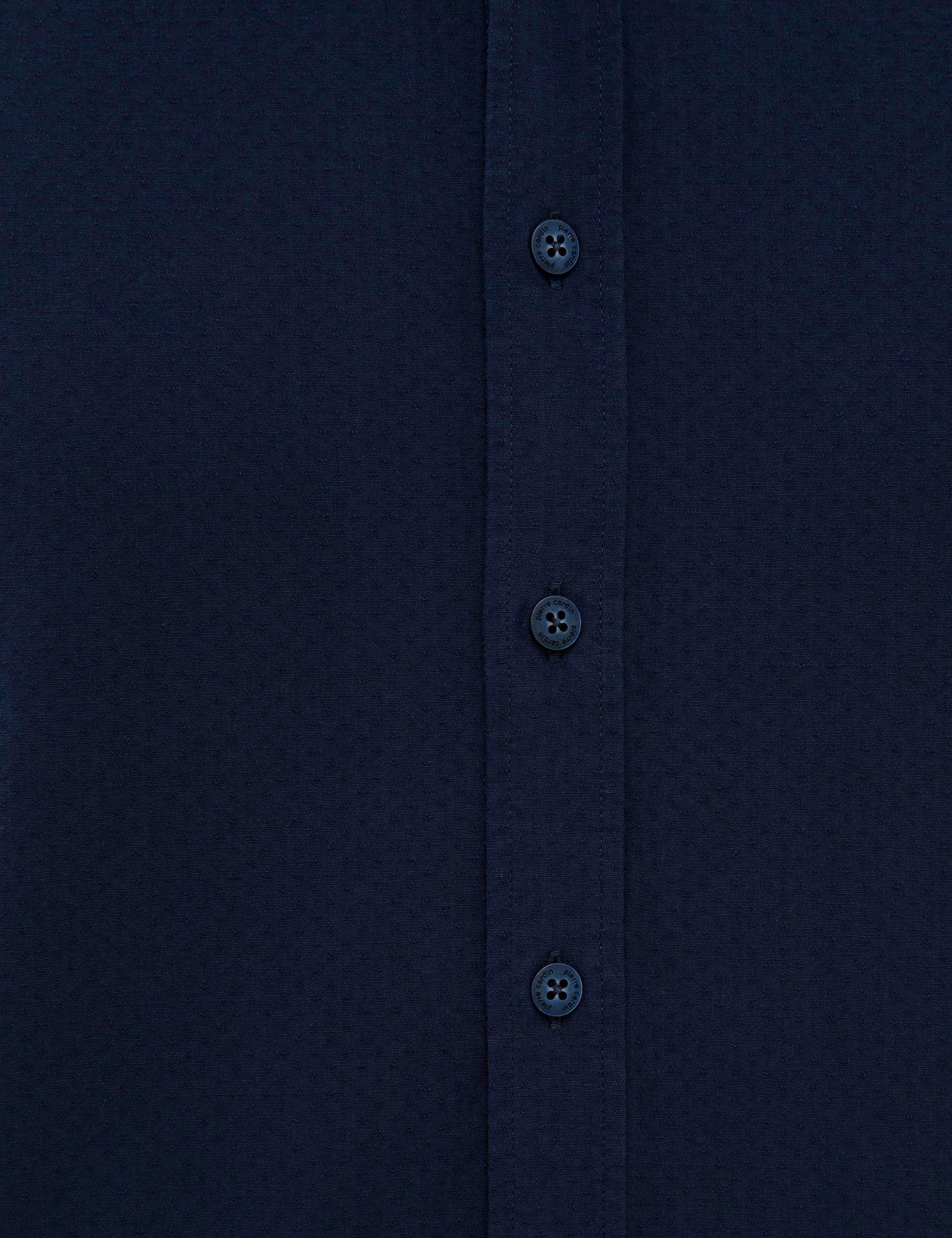 Lacivert Slim Fit Gömlek