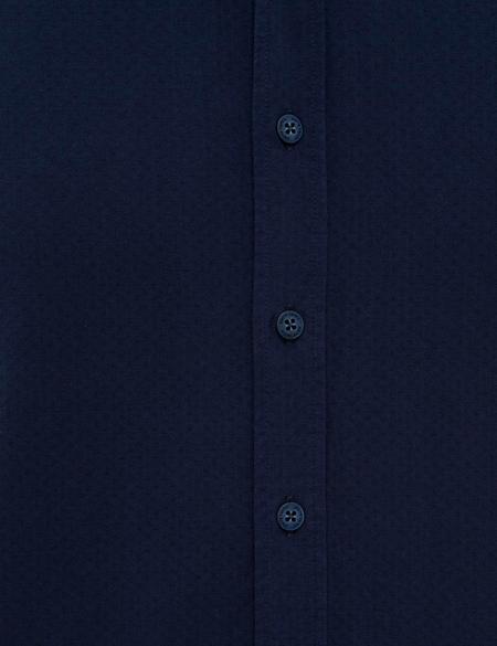Lacivert Slim Fit Gömlek - 50220191029