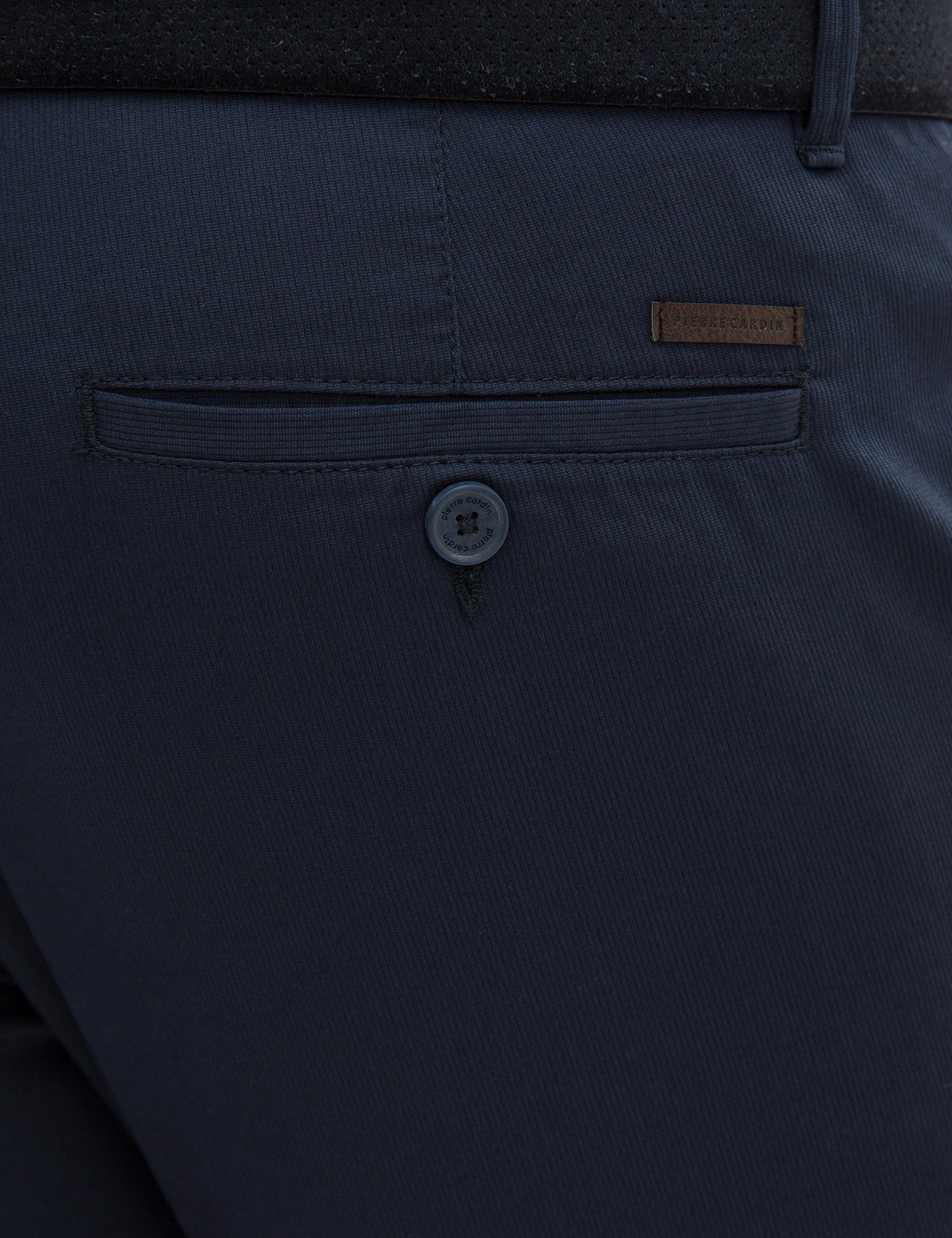 Lacivert Slim Fit Kanvas Pantolon