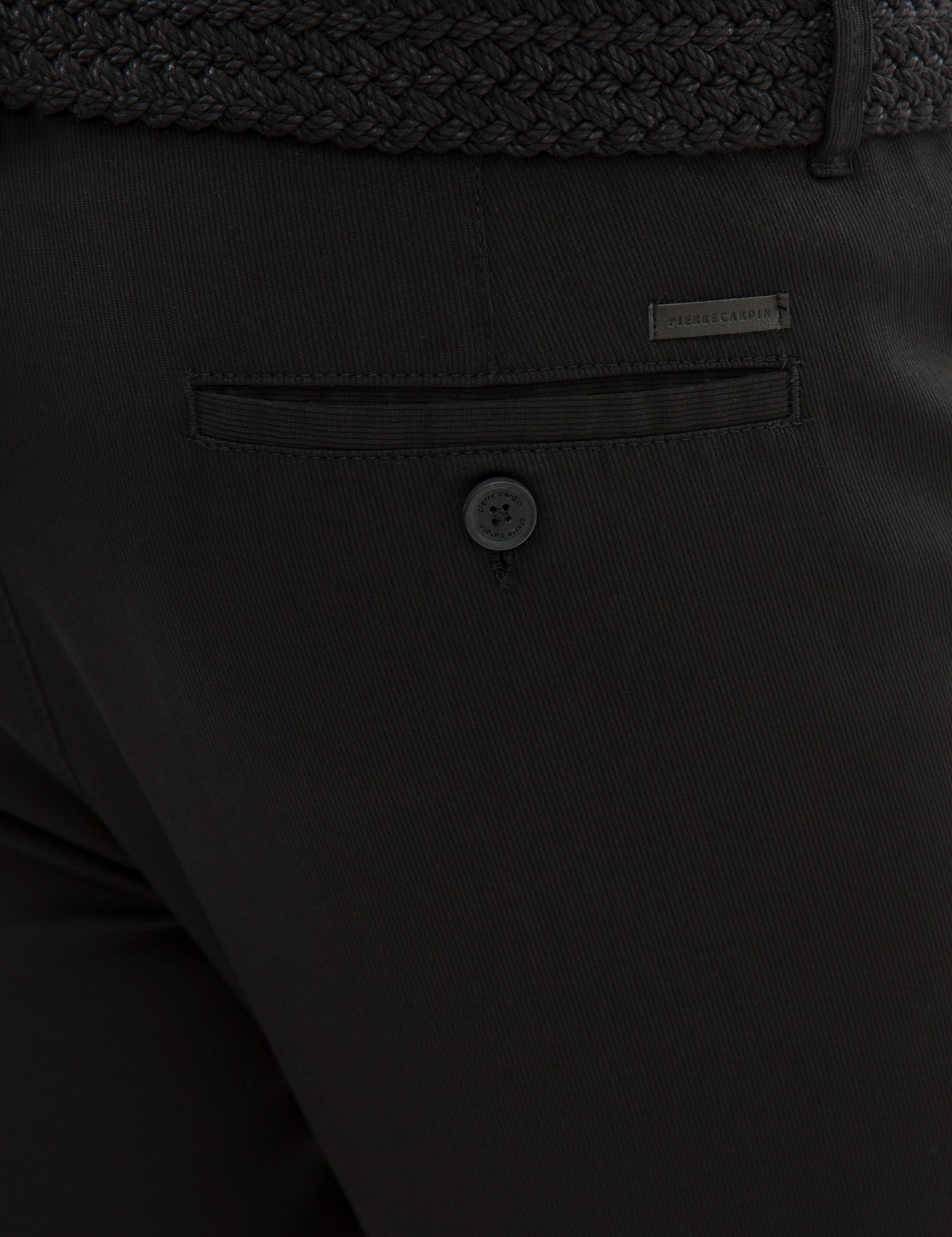 Siyah Slim Fit Chino Pantolon