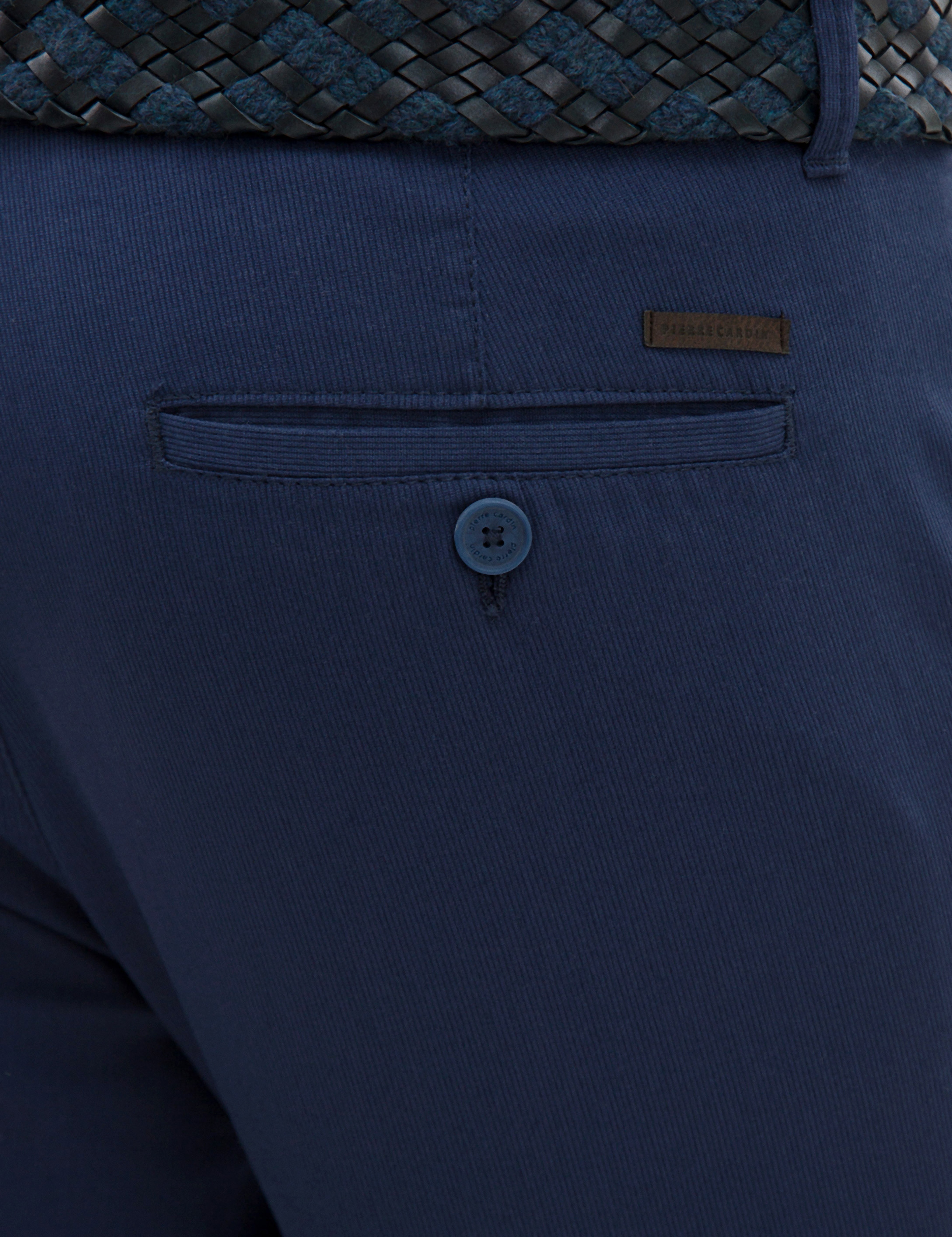İndigo Slim Fit Kanvas Pantolon