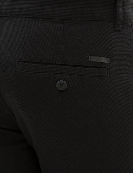 Siyah Regular Fit Chino Pantolon - 50219717072