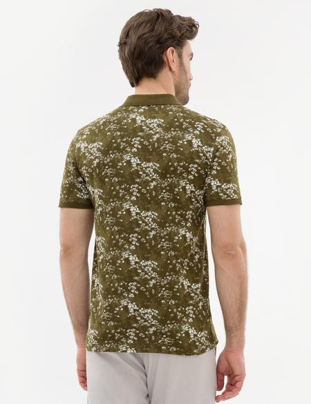 Açık Haki Slim Fit Polo Yaka Tişört - 50220090021