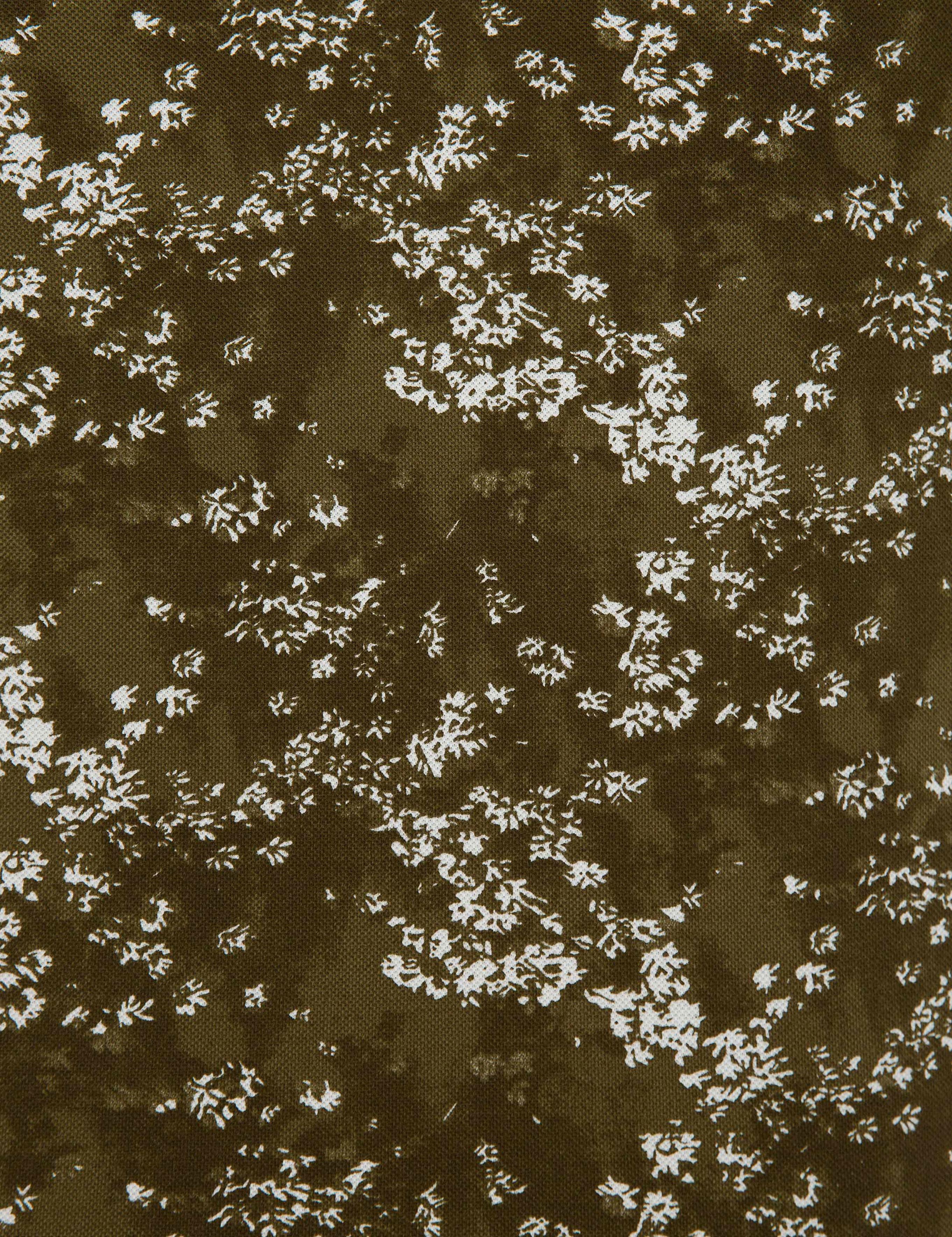 Açık Haki Slim Fit Polo Yaka Tişört