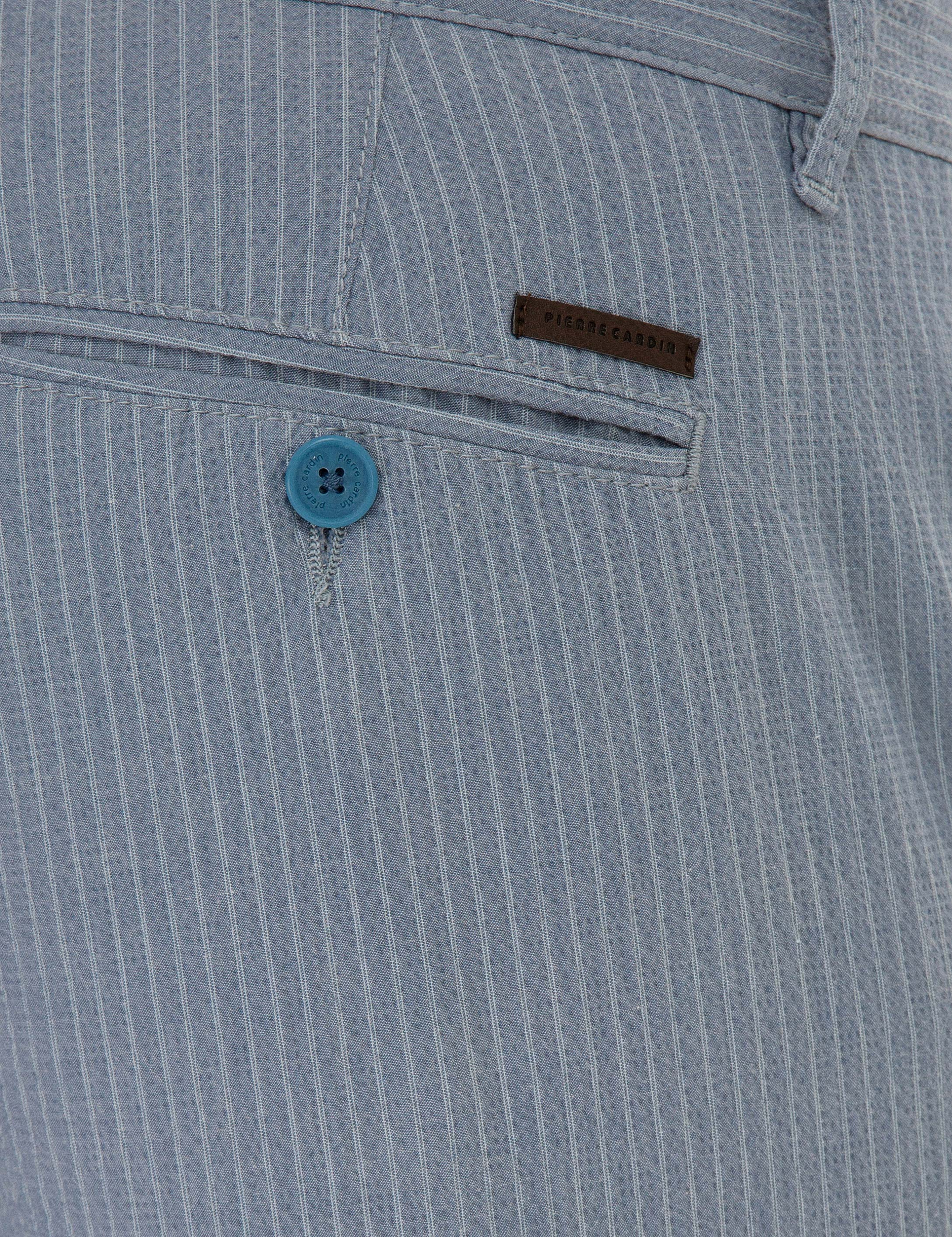 Açık Mavi Slim Fit Chino Pantolon - Image 4