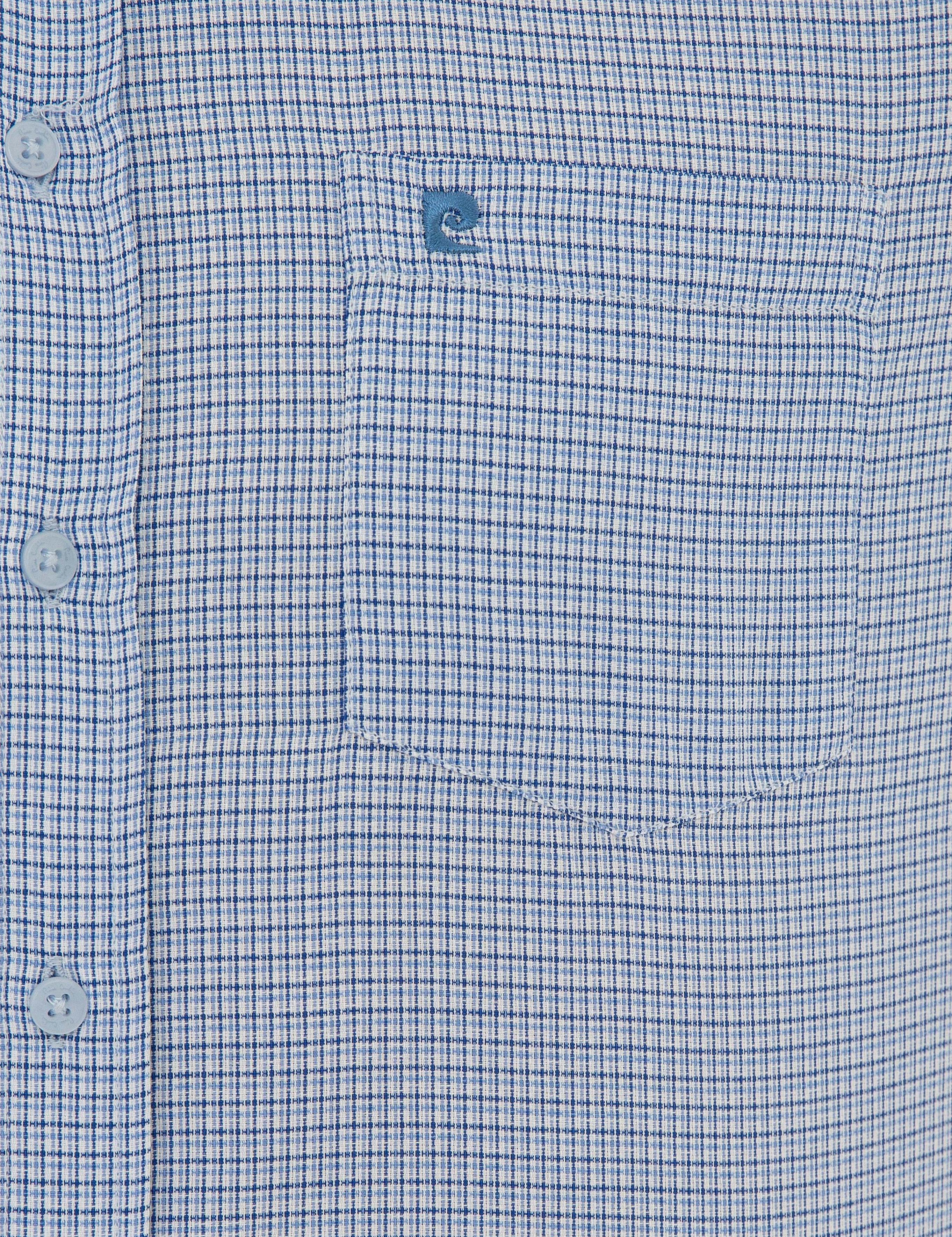 Mavi Slim Fit Kısa Kollu Gömlek