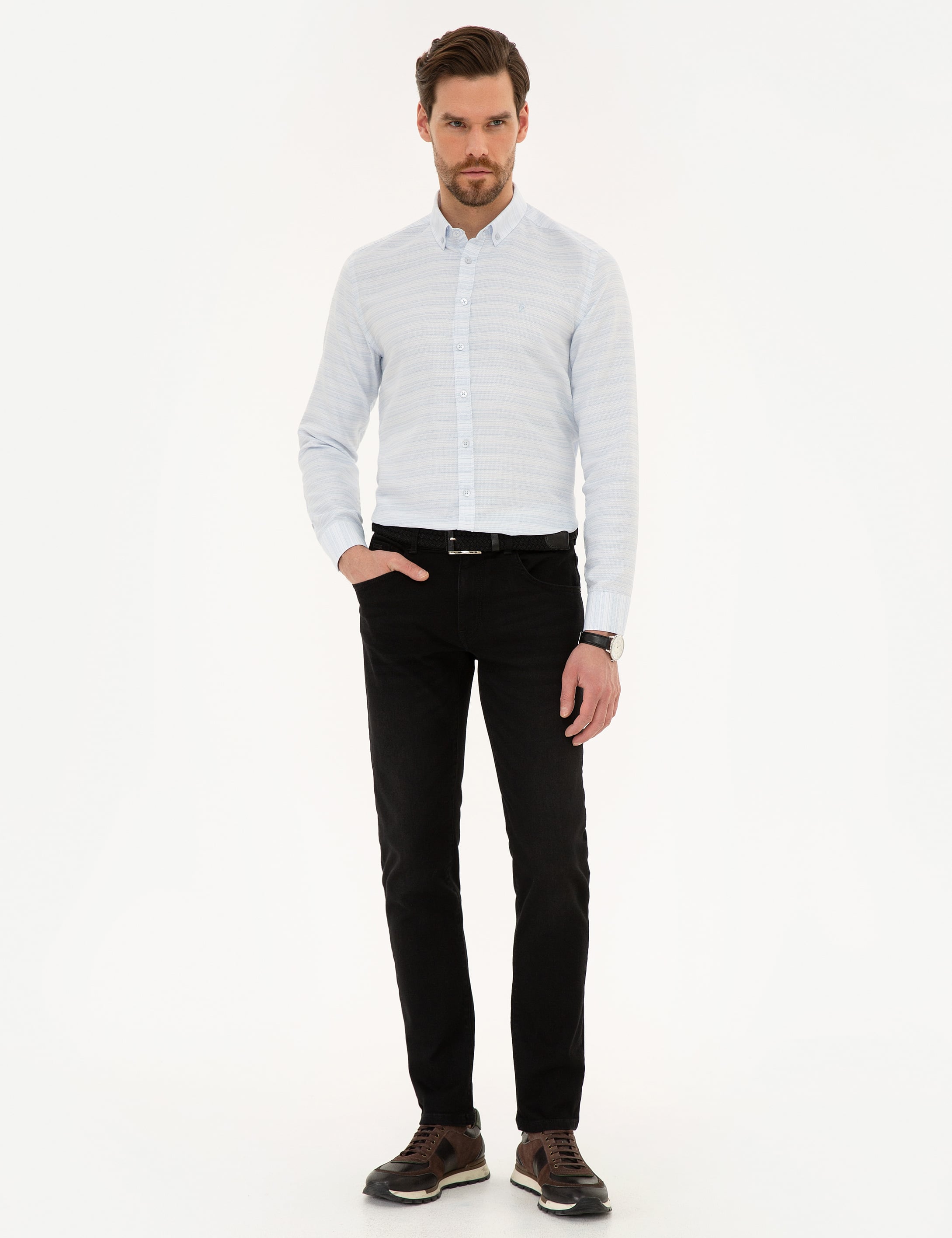 Siyah Denim Pantolon