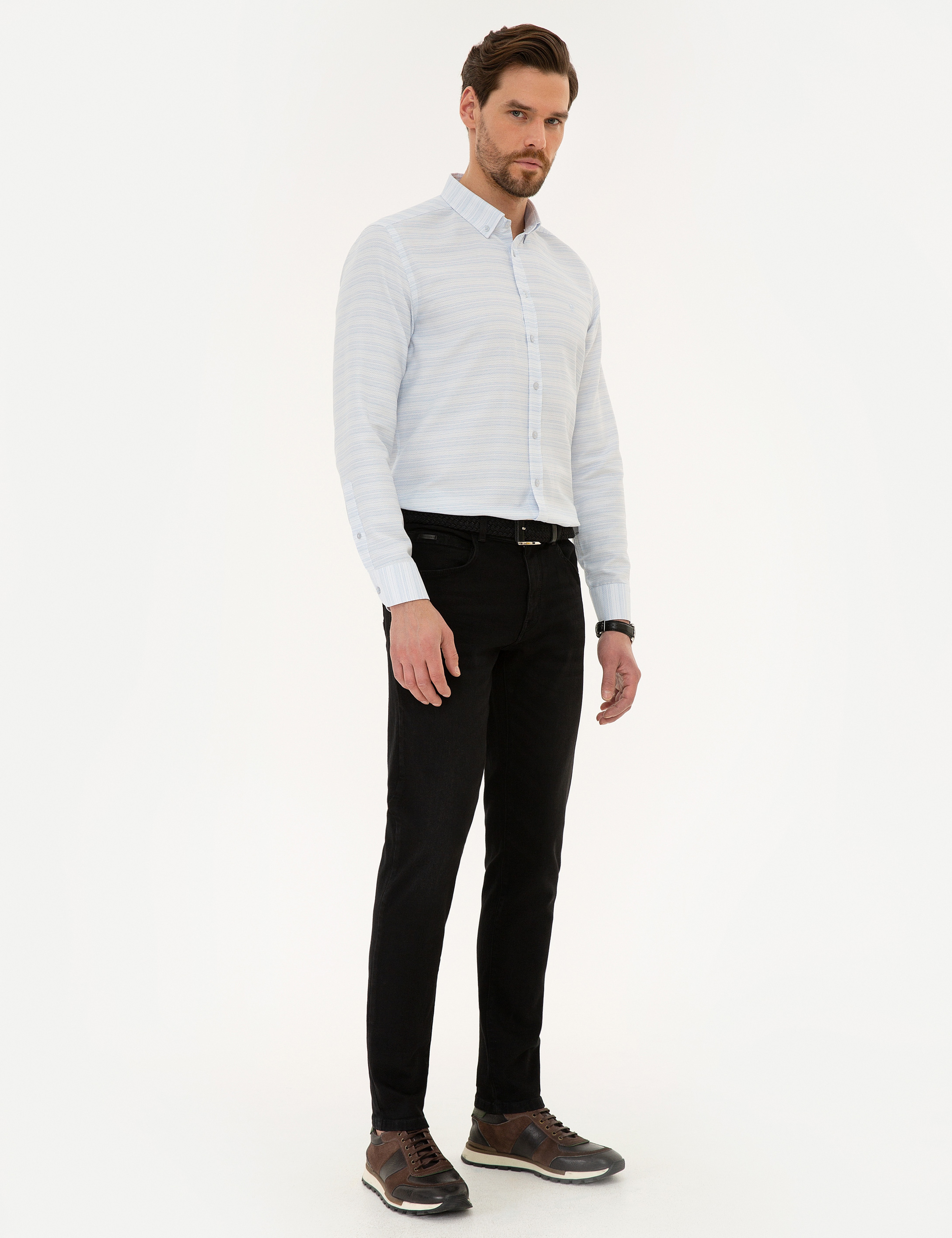 Siyah Denim Pantolon - Image 2