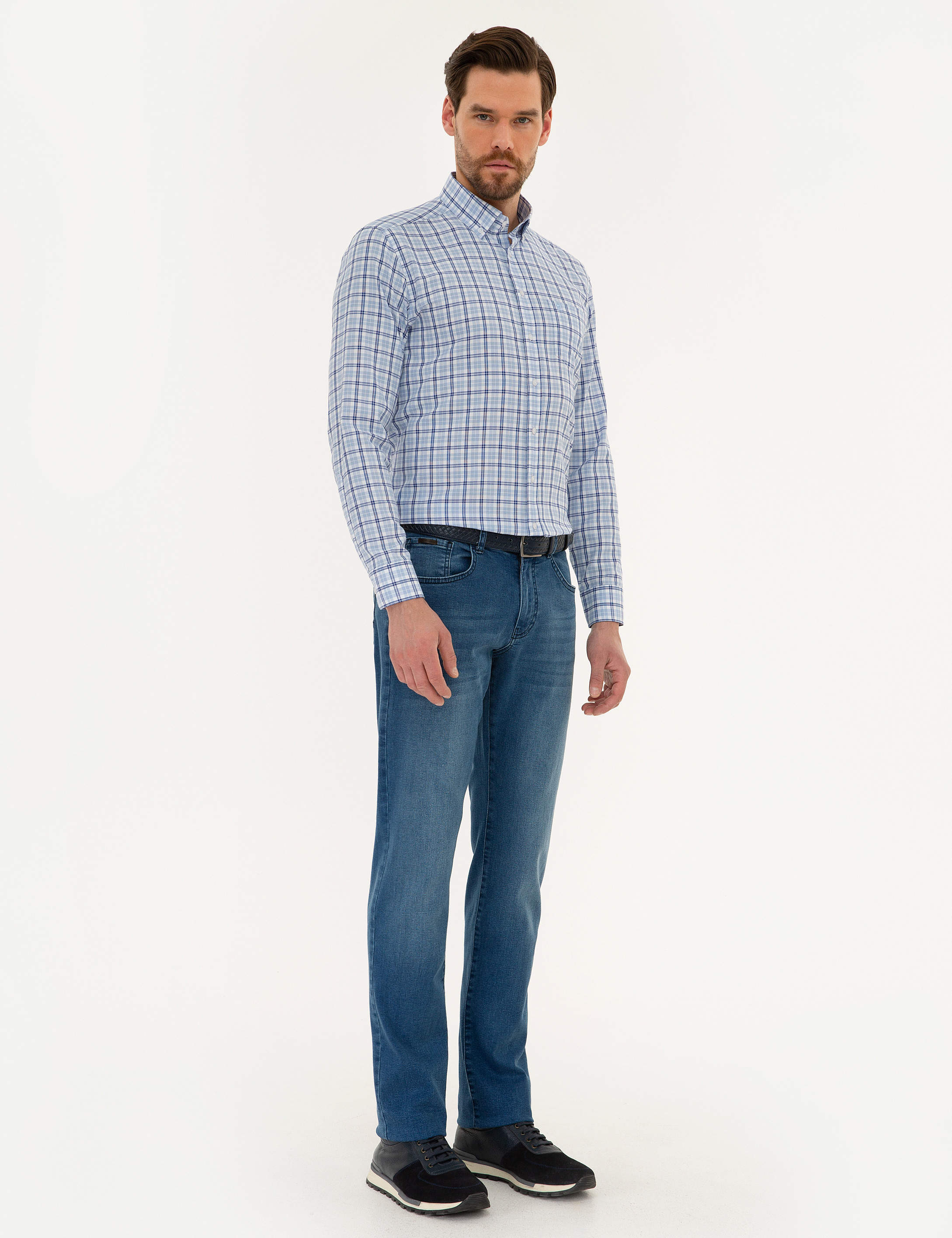 Mavi Straight Fit Denim Pantolon - Image 2