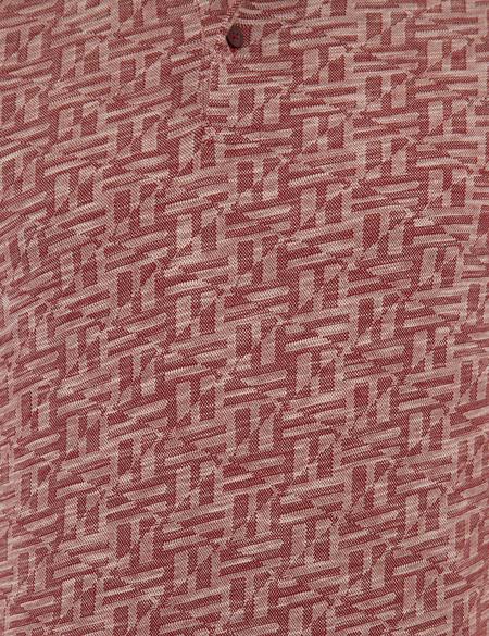 Bordo Slim Fit Polo Yaka T-Shirt - 50218529010