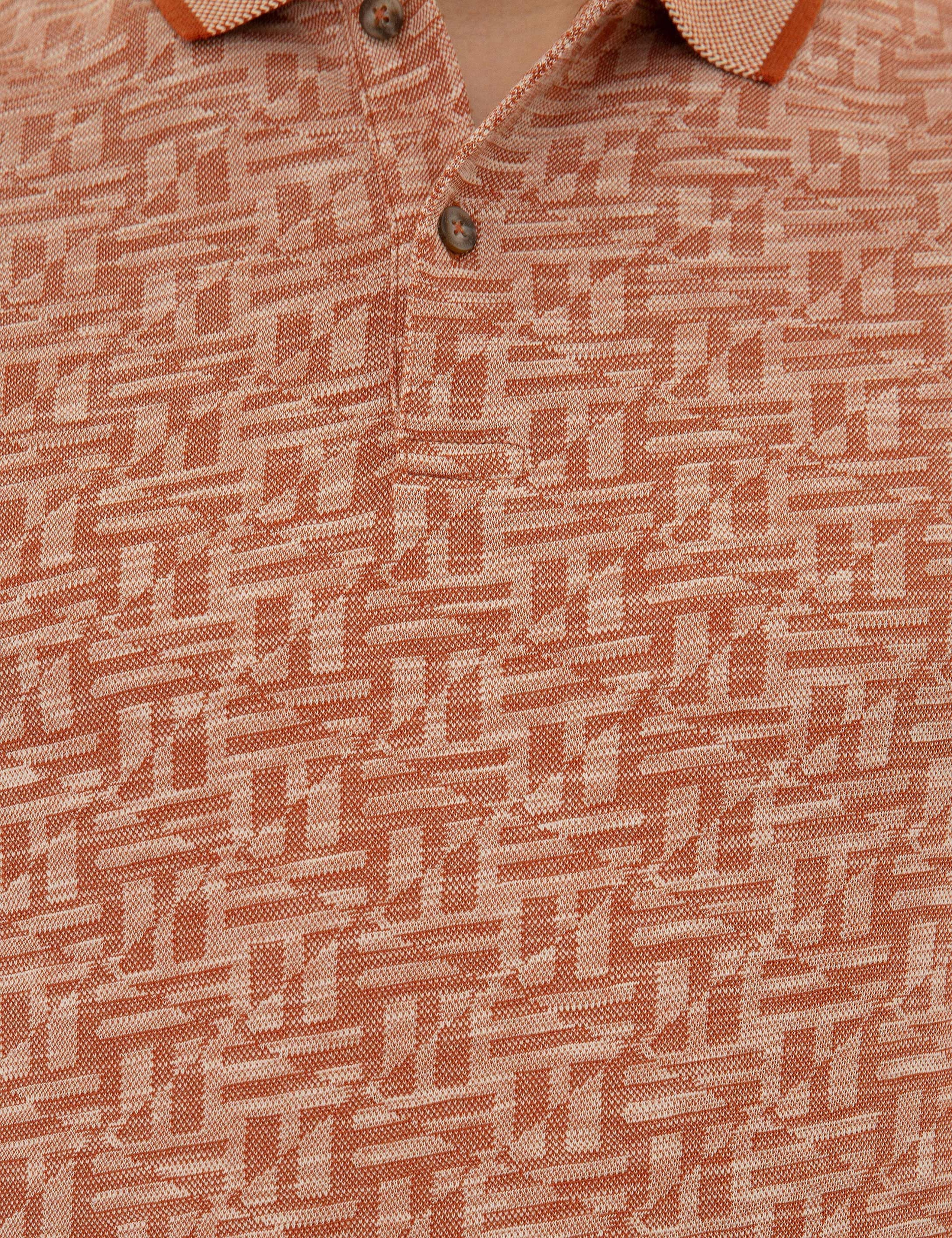 Kiremit Slim Fit Polo Yaka T-Shirt - Image 5