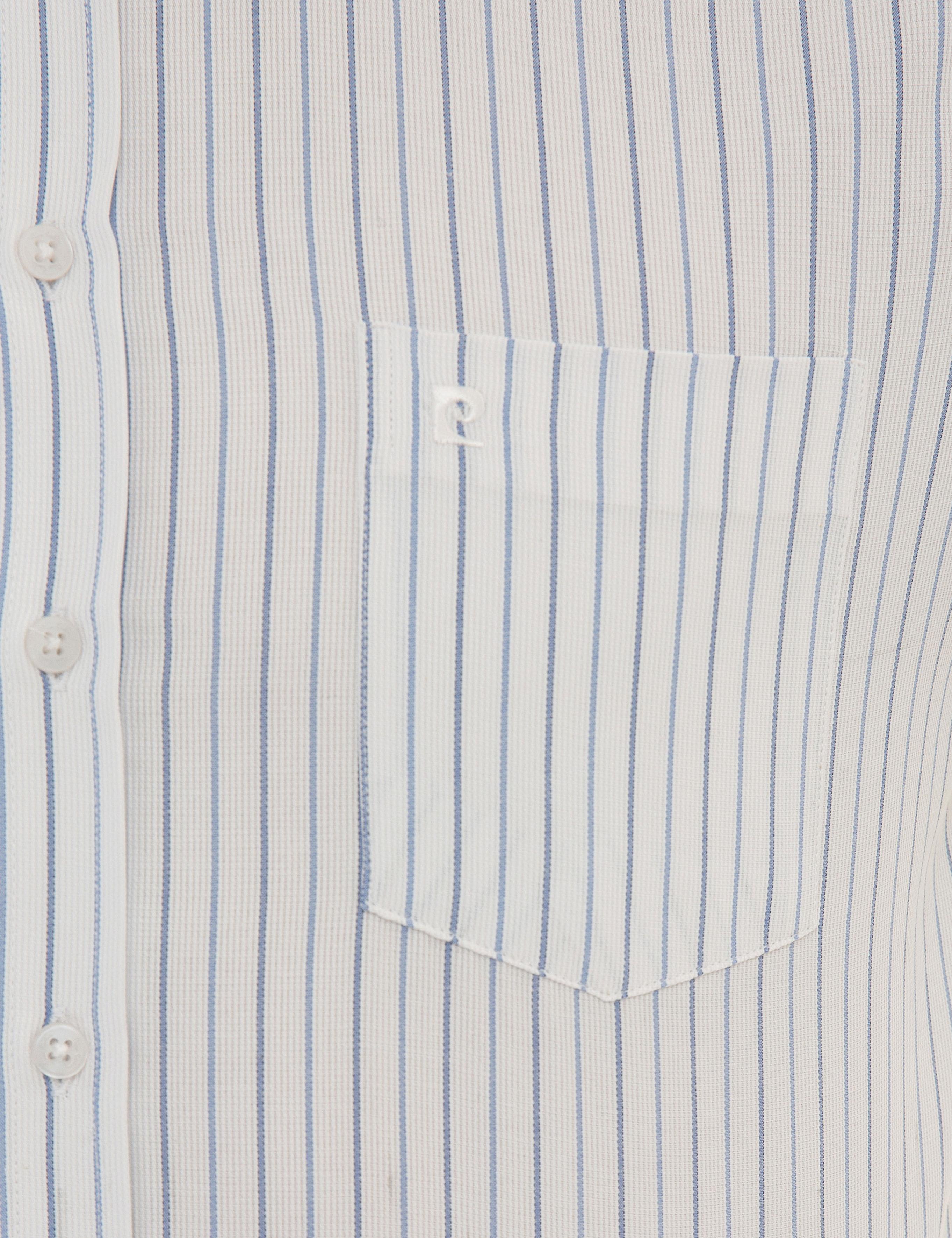 Beyaz Regular Fit Kısa Kollu Gömlek