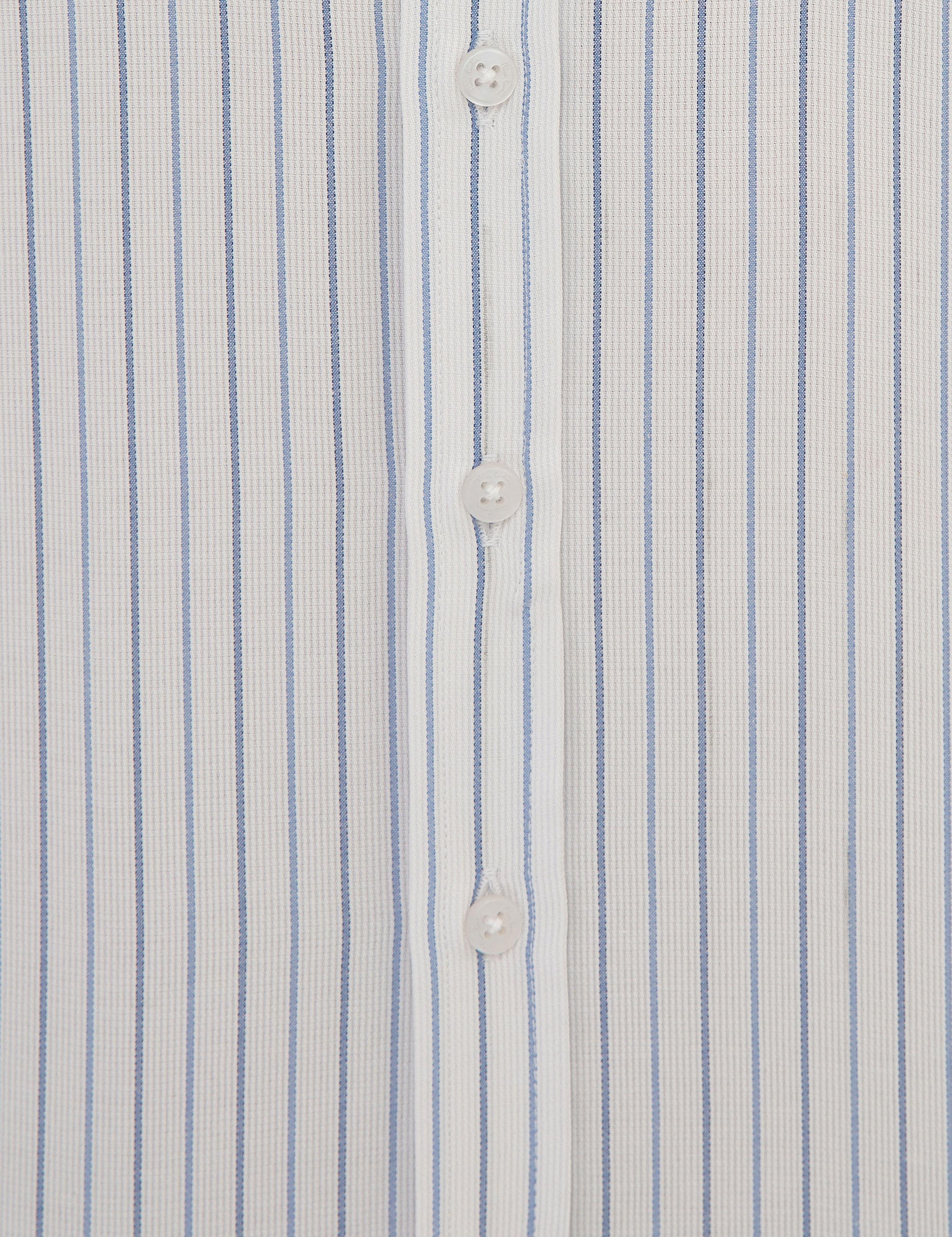 Beyaz Regular Fit Kısa Kollu Gömlek