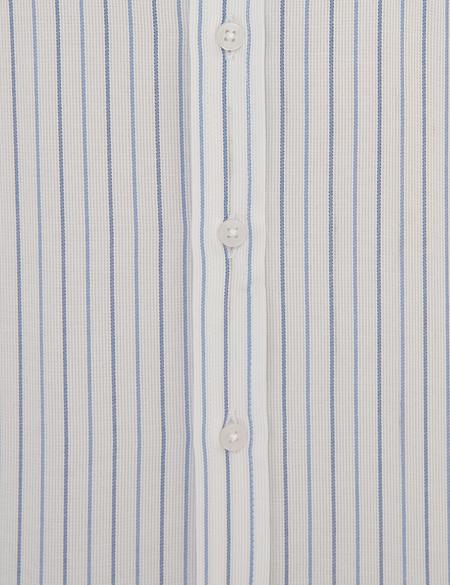 Beyaz Regular Fit Kısa Kollu Gömlek - 50219275002