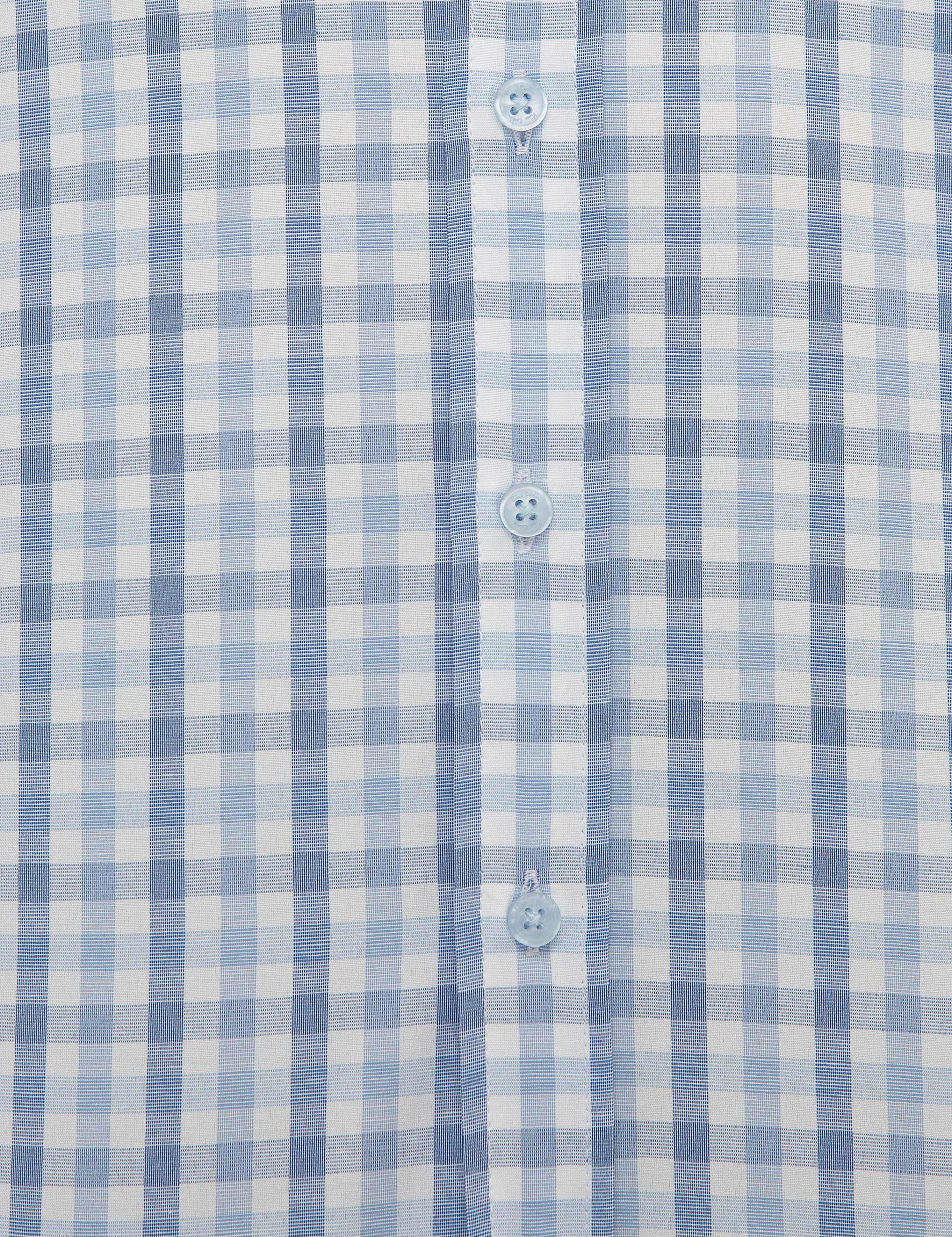 Açık Mavi Regular Fit Kısa Kollu Gömlek