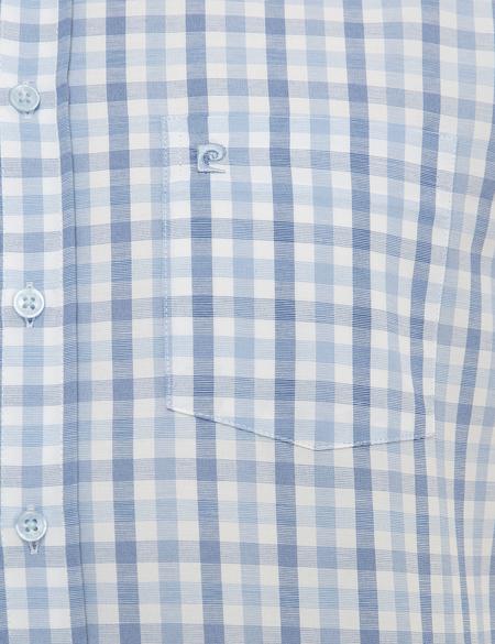 Açık Mavi Regular Fit Kısa Kollu Gömlek - 50219294009