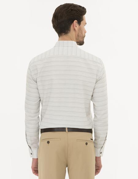 Haki Slim Fit Gömlek - 50219322023