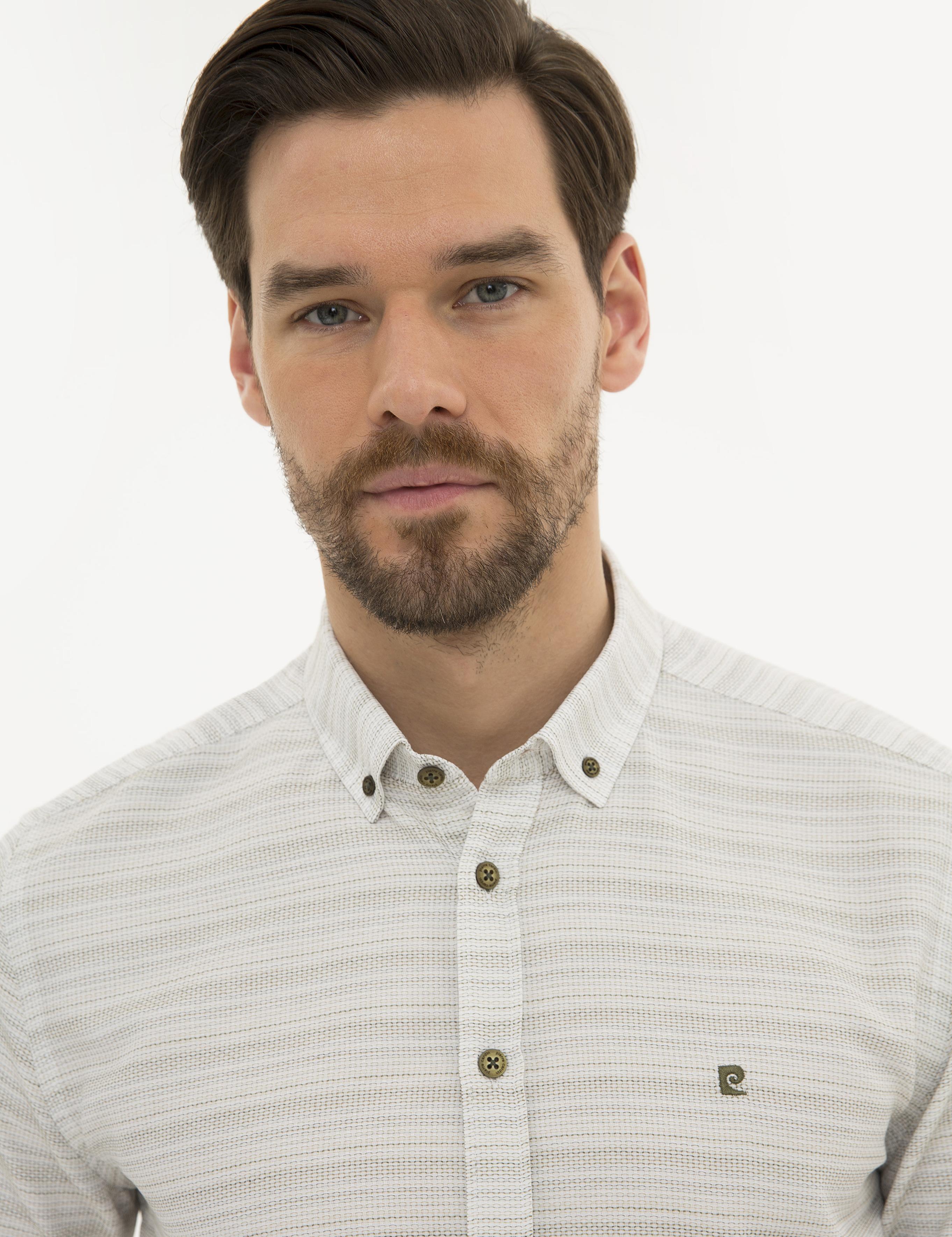 Haki Slim Fit Gömlek