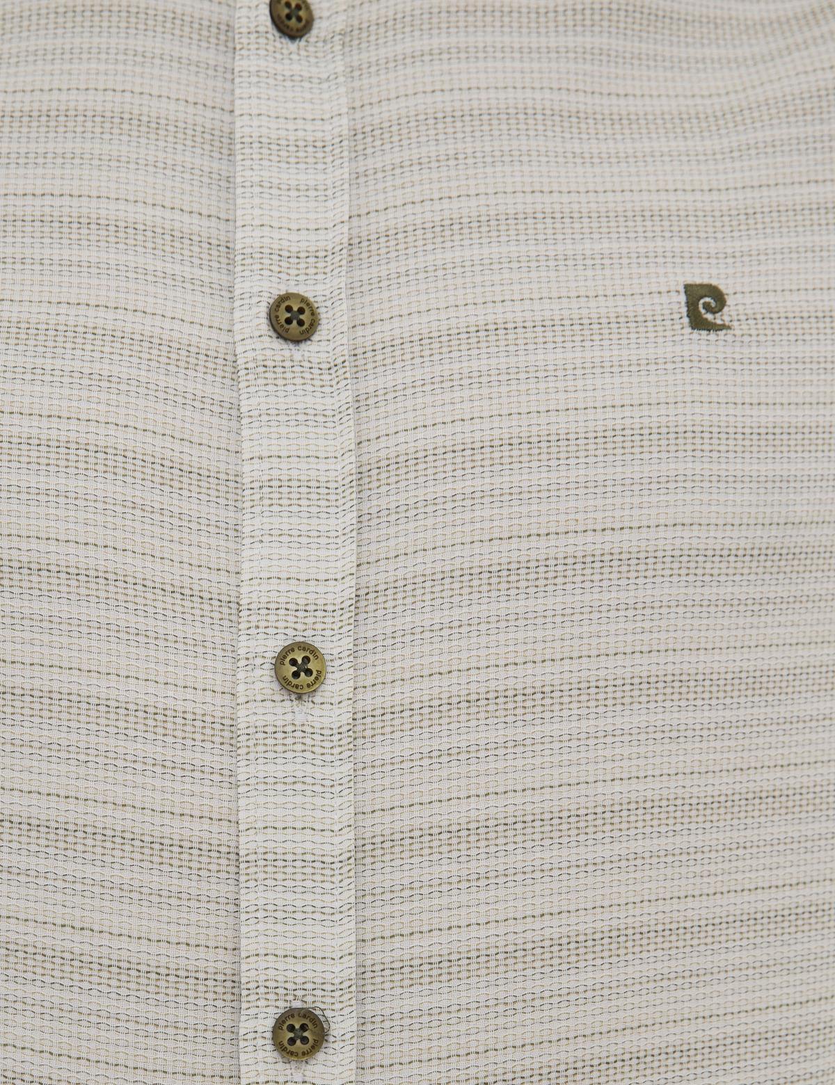 Haki Slim Fit Gömlek - 50219322023