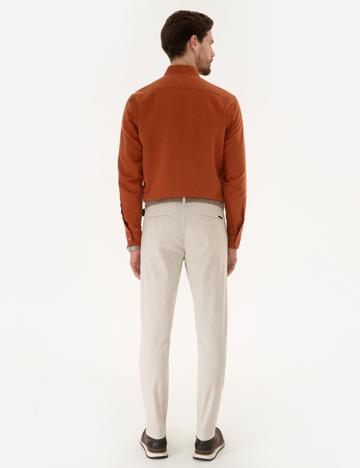 Taş Slim Fit Kanvas Pantolon - 50219459047