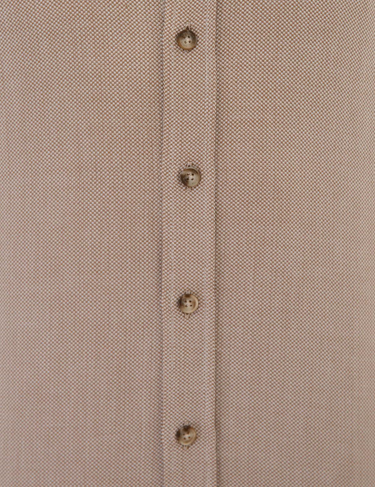 Kiremit Slim Fit Uzun Kollu Gömlek - 50220193028