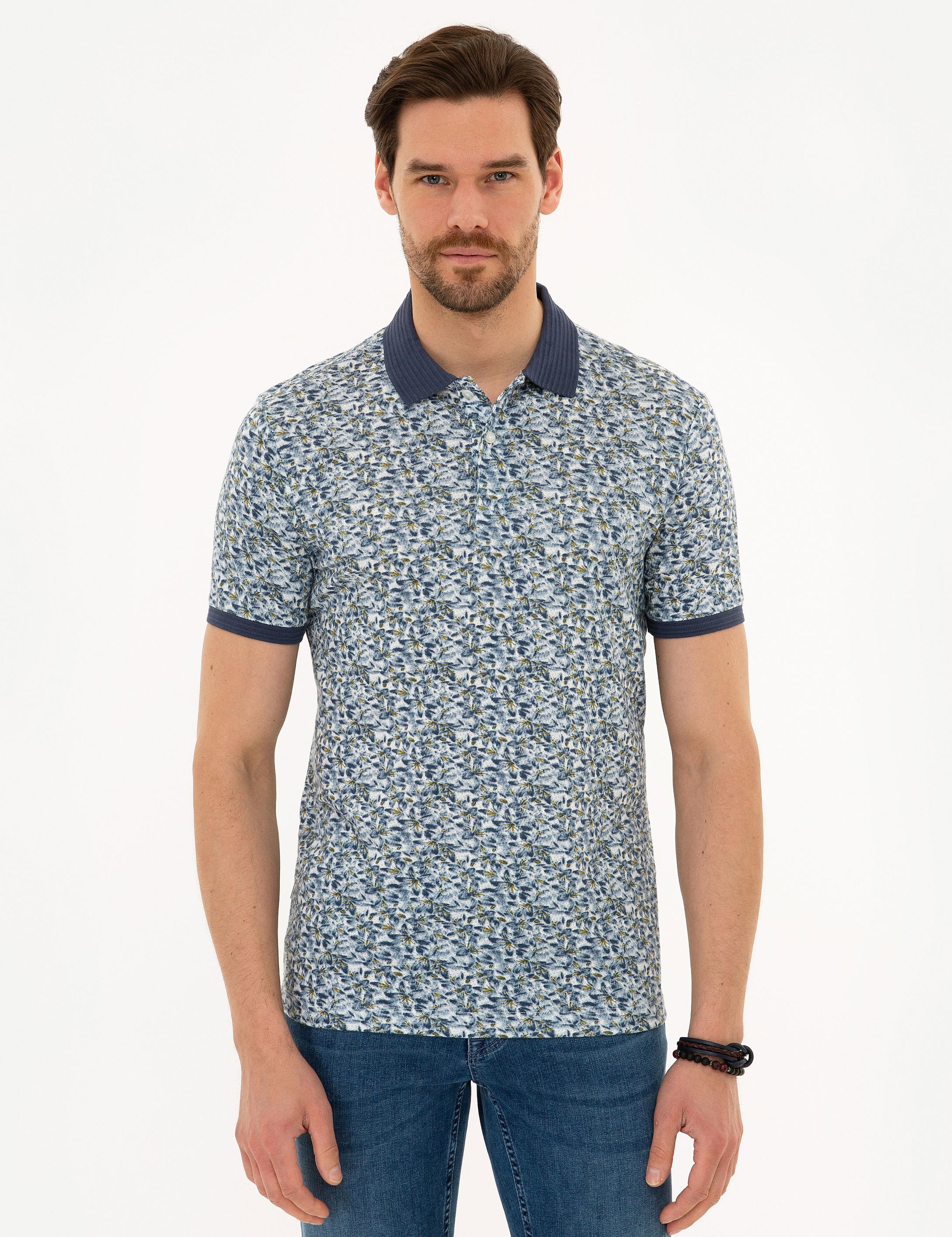 Koyu Gri Slim Fit Polo Yaka T-Shirt