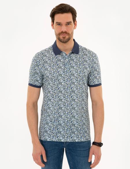 Koyu Gri Slim Fit Polo Yaka T-Shirt - 50220086040