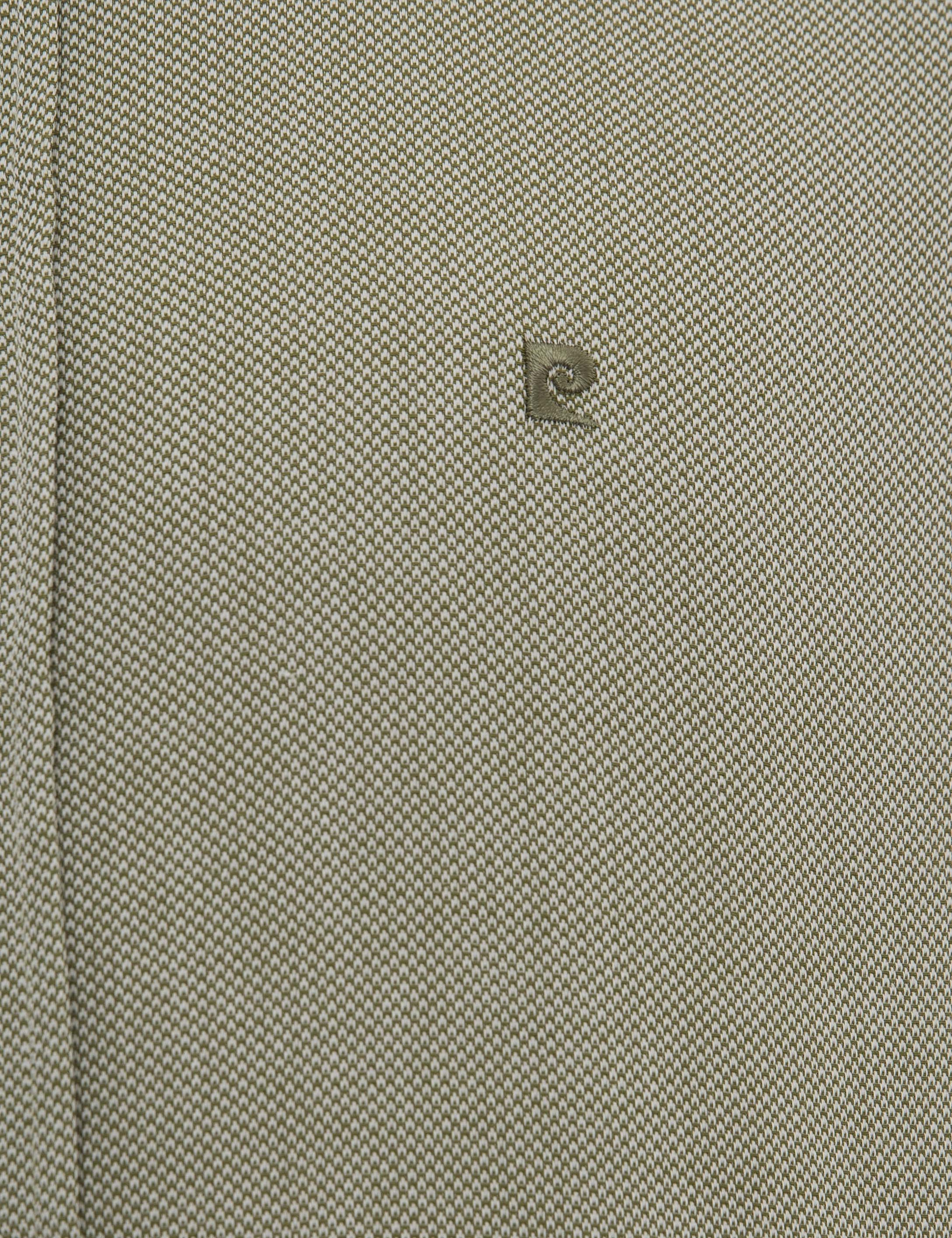 Yeşil Slim Fit Uzun Kollu Gömlek - Image 5