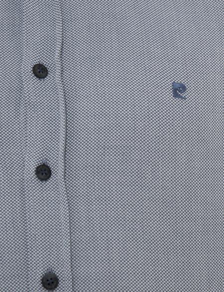 Lacivert Slim Fit Uzun Kollu Gömlek - 50220193117