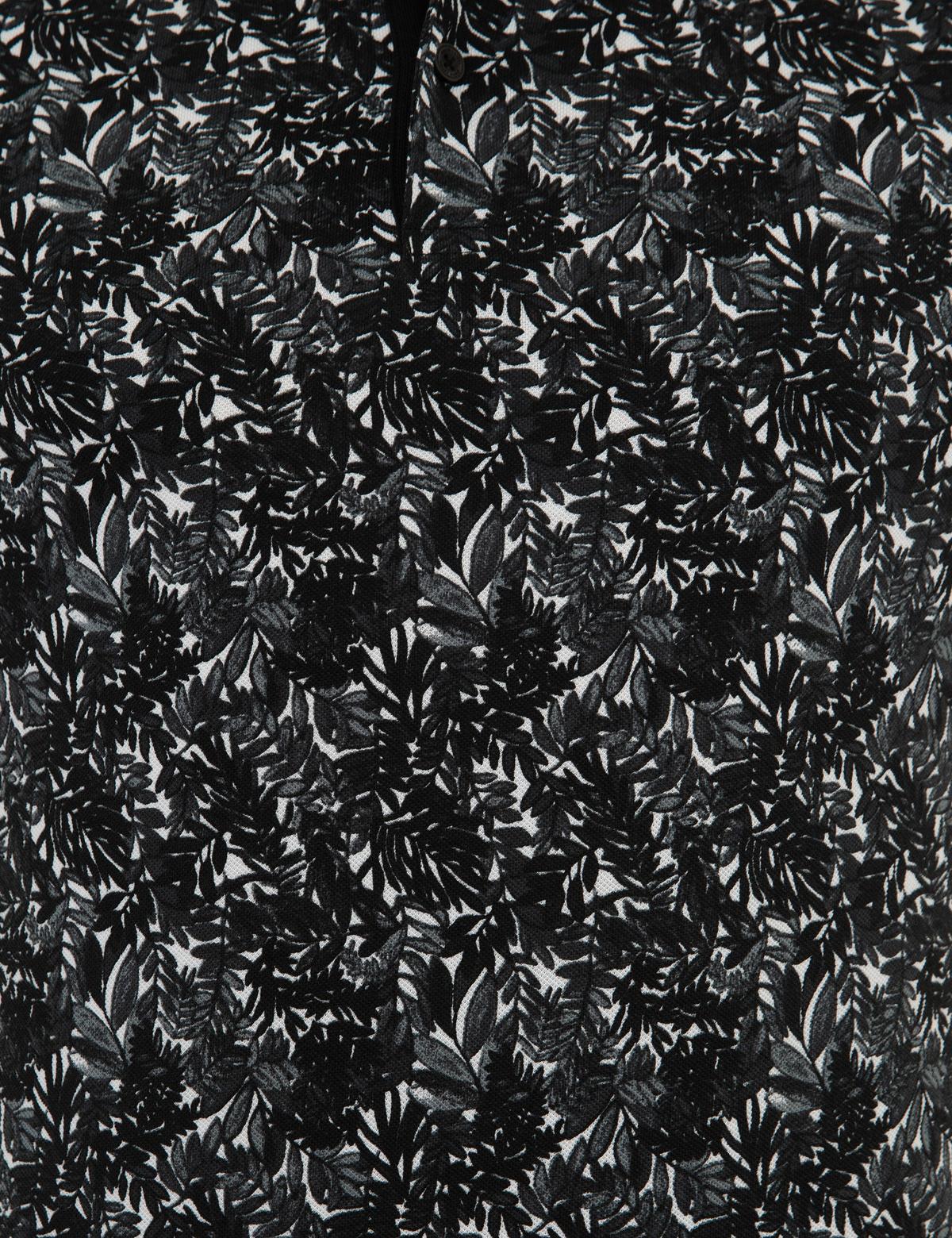 Siyah Slim Fit Polo Yaka T-Shirt - 50219523061