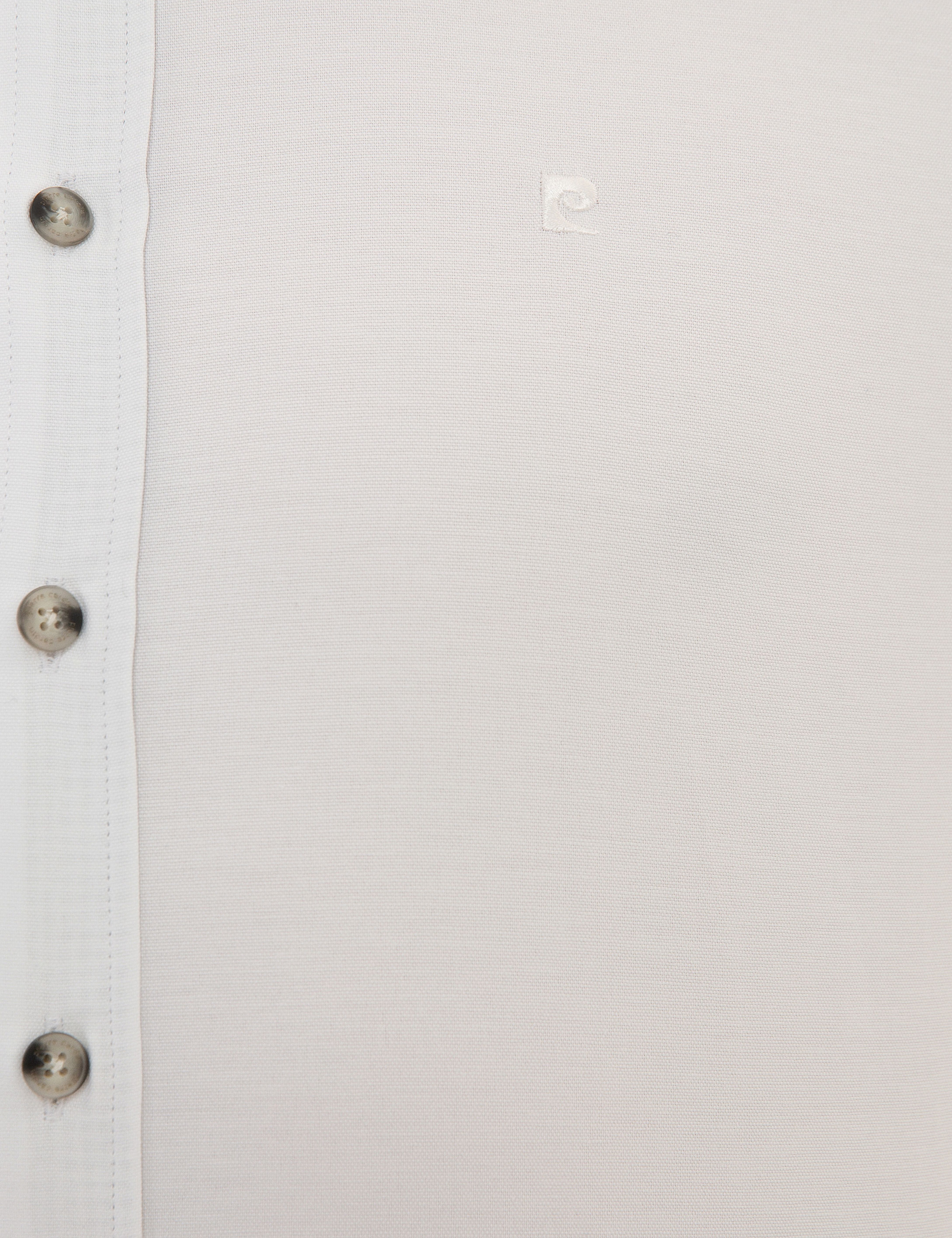 Beyaz Slim Fit Oxford Gömlek