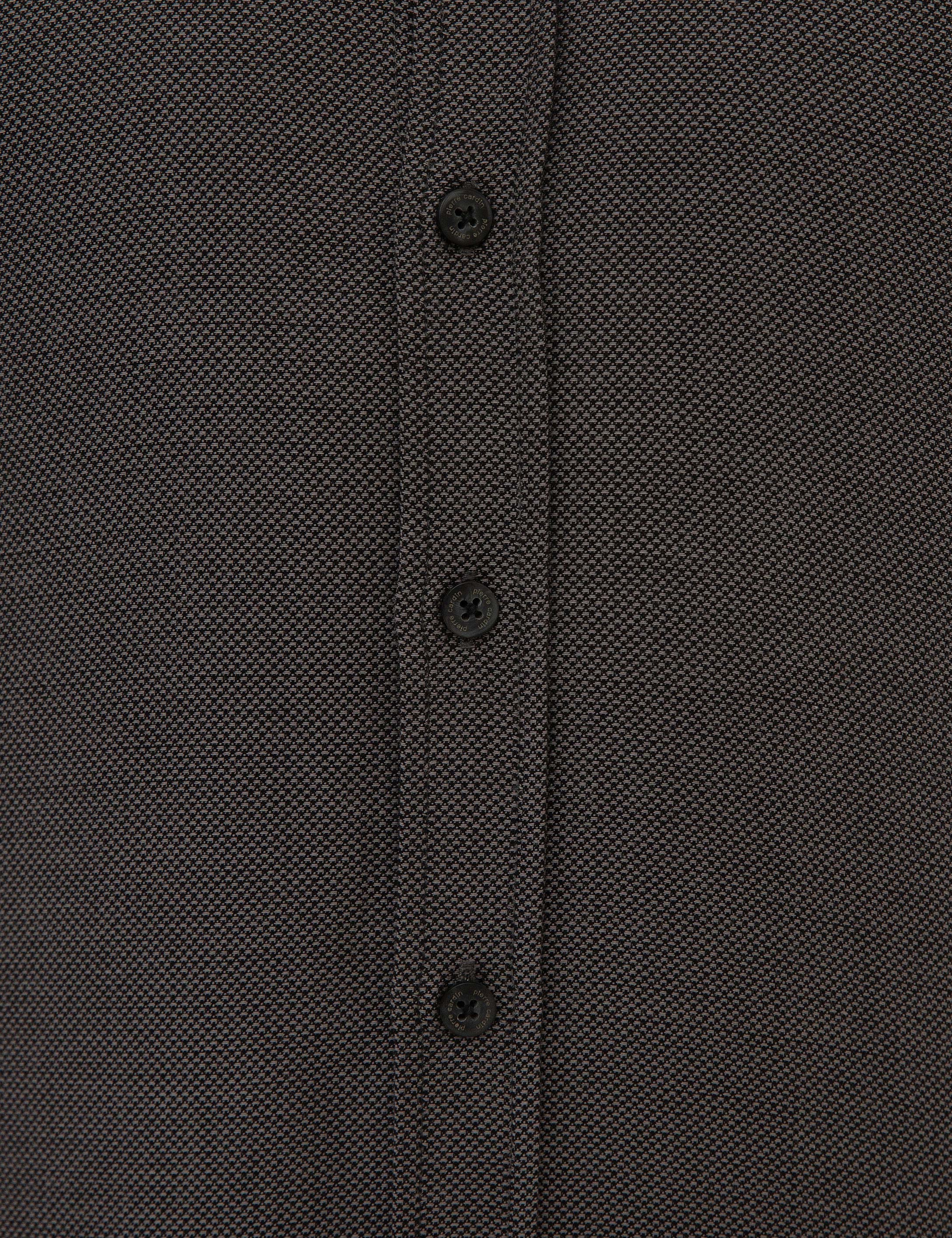 Siyah Slim Fit Uzun Kollu Gömlek