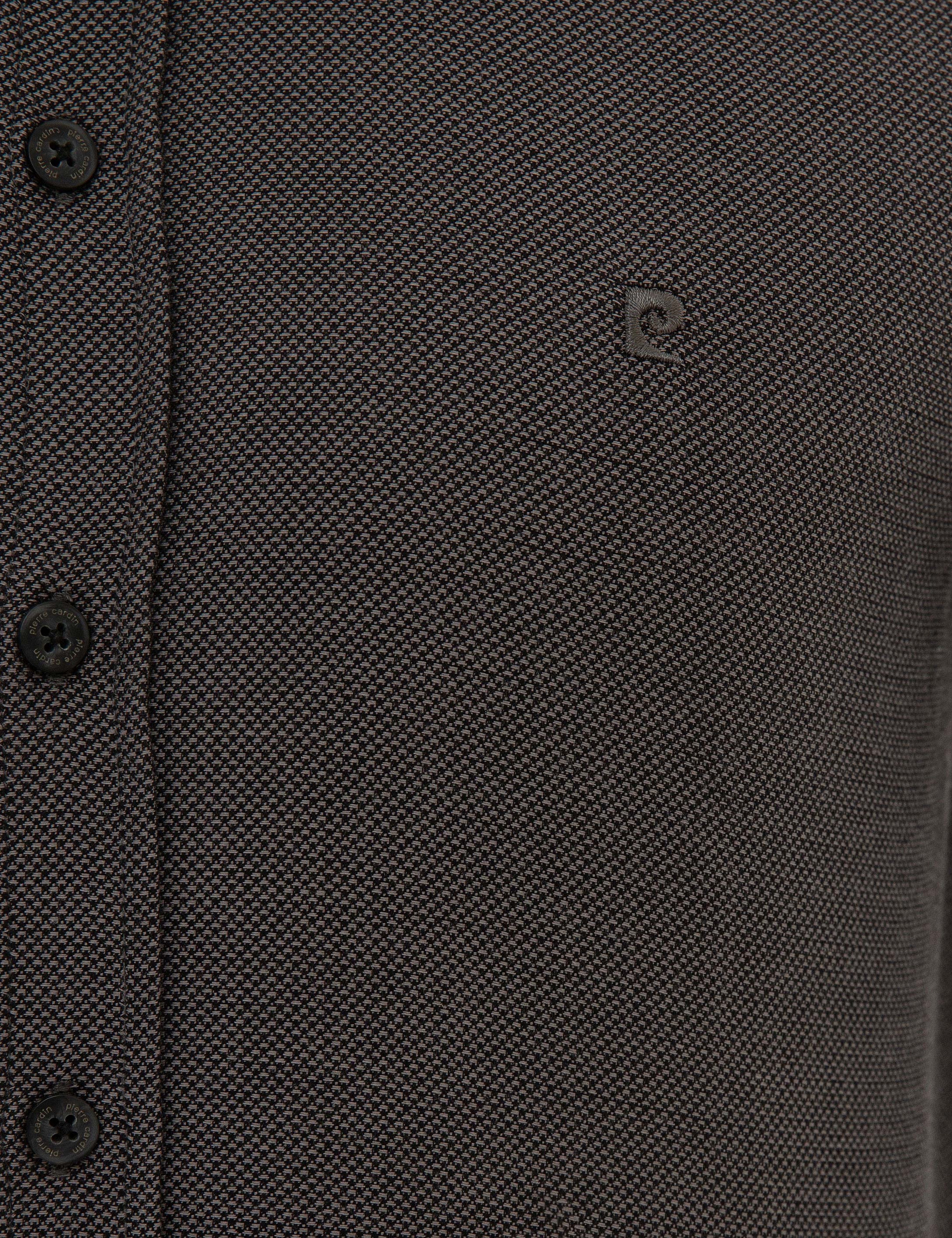 Siyah Slim Fit Uzun Kollu Gömlek - Image 5