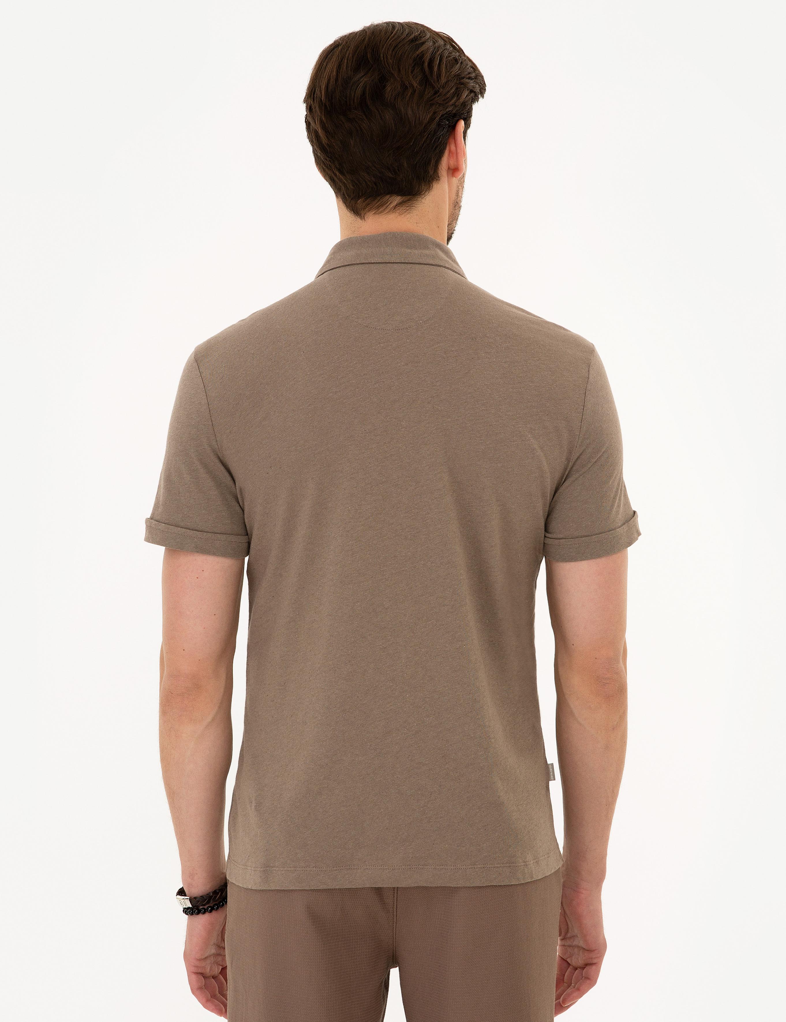 Vizon Slim Fit Polo Yaka Tişört