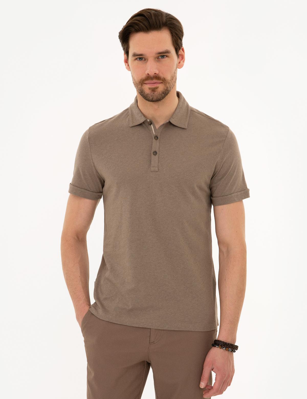 Vizon Slim Fit Polo Yaka Tişört - 50218579053