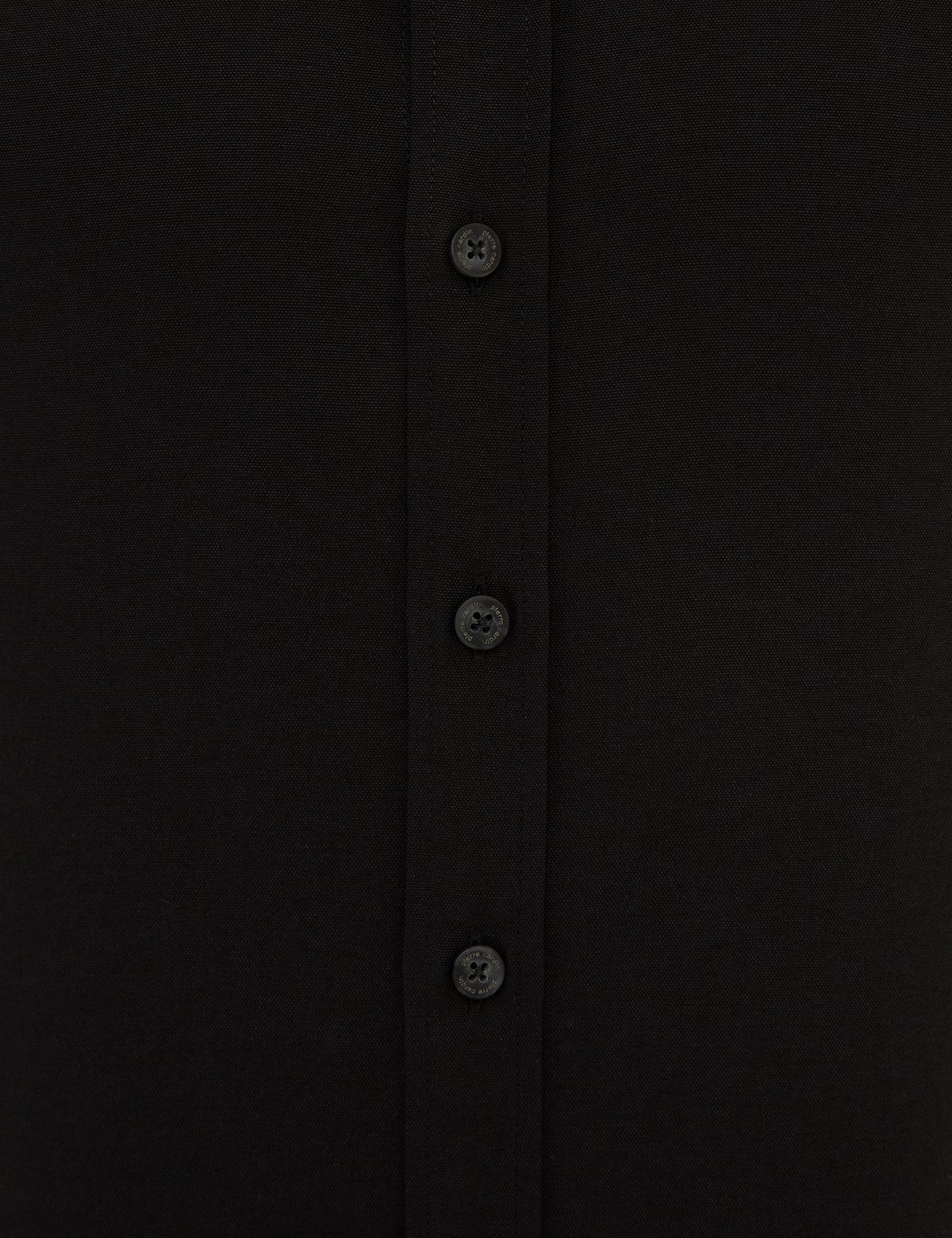 Siyah Slim Fit Oxford Gömlek - 50219310052