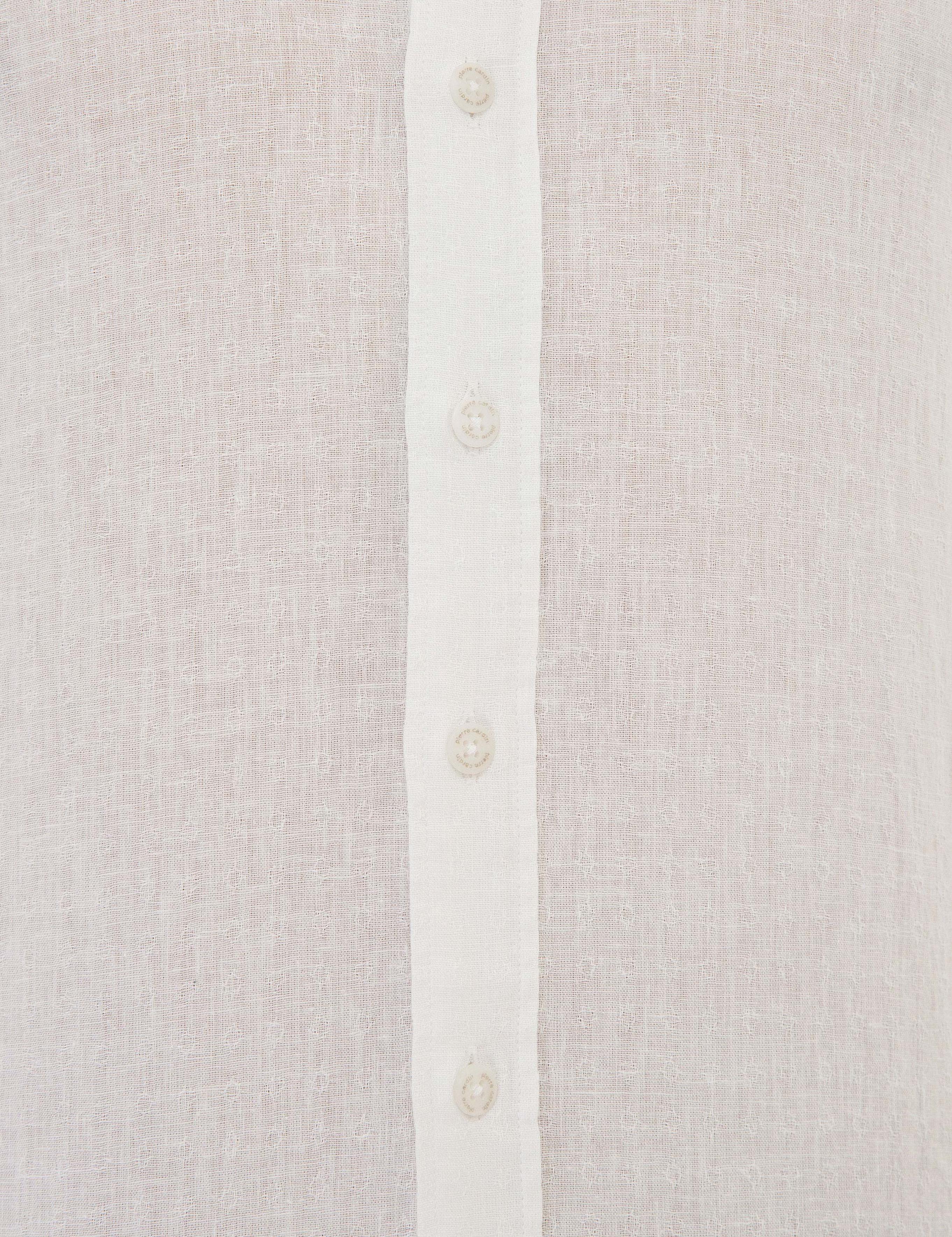 Beyaz Slim Fit Uzun Kollu Gömlek