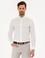 Beyaz Slim Fit Uzun Kollu Gömlek