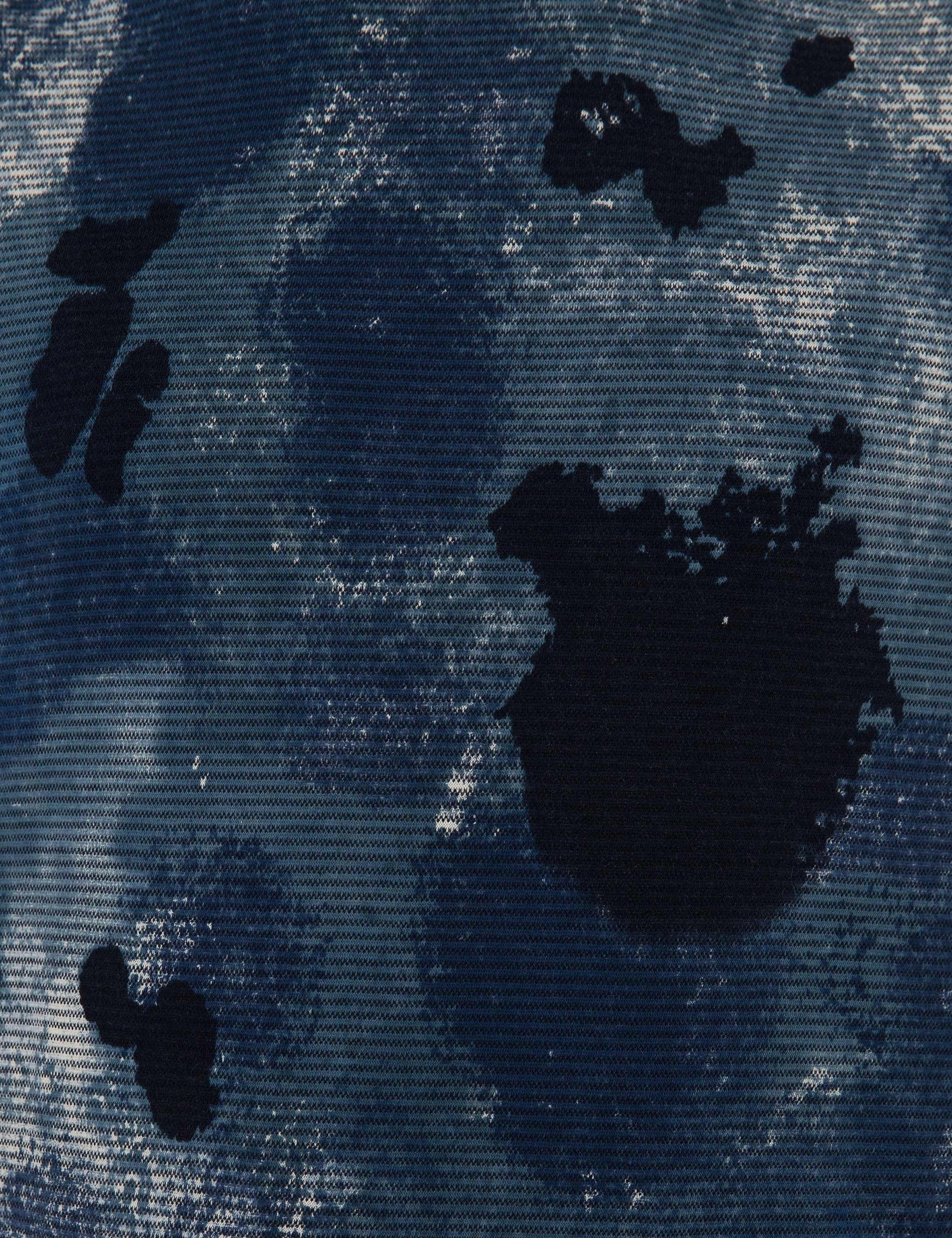 Lacivert Slim Fit Bisiklet Yaka T-Shirt