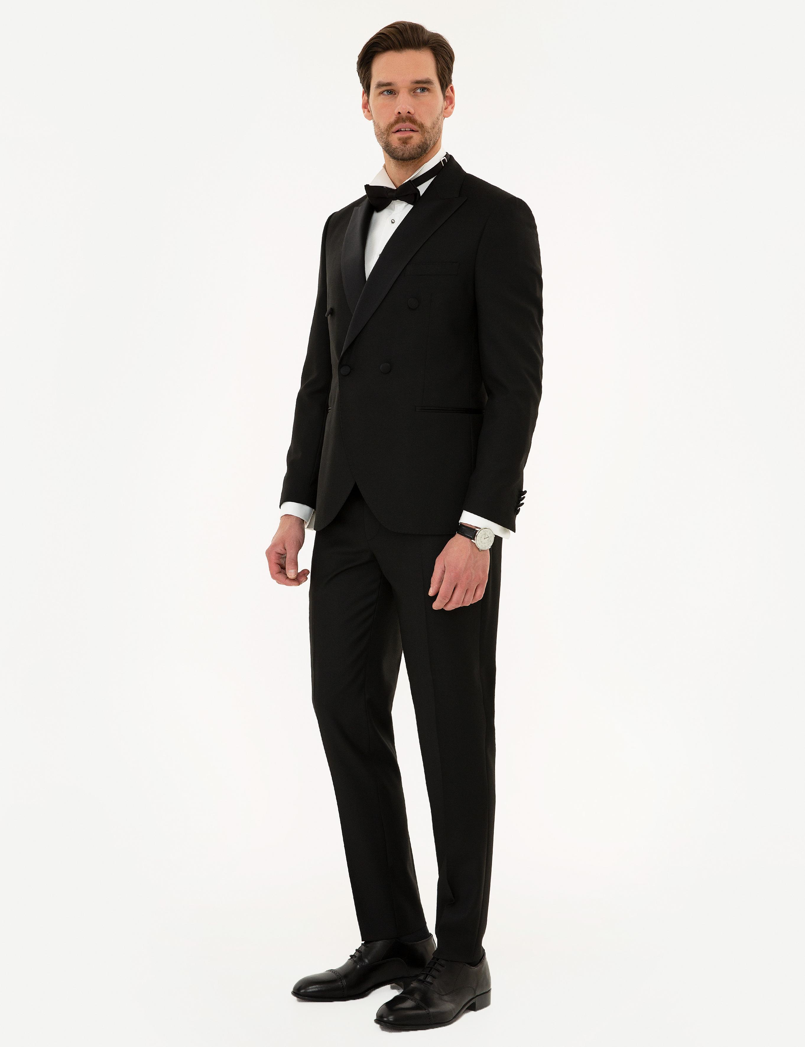 Siyah Ex. Slim Fit Smokin