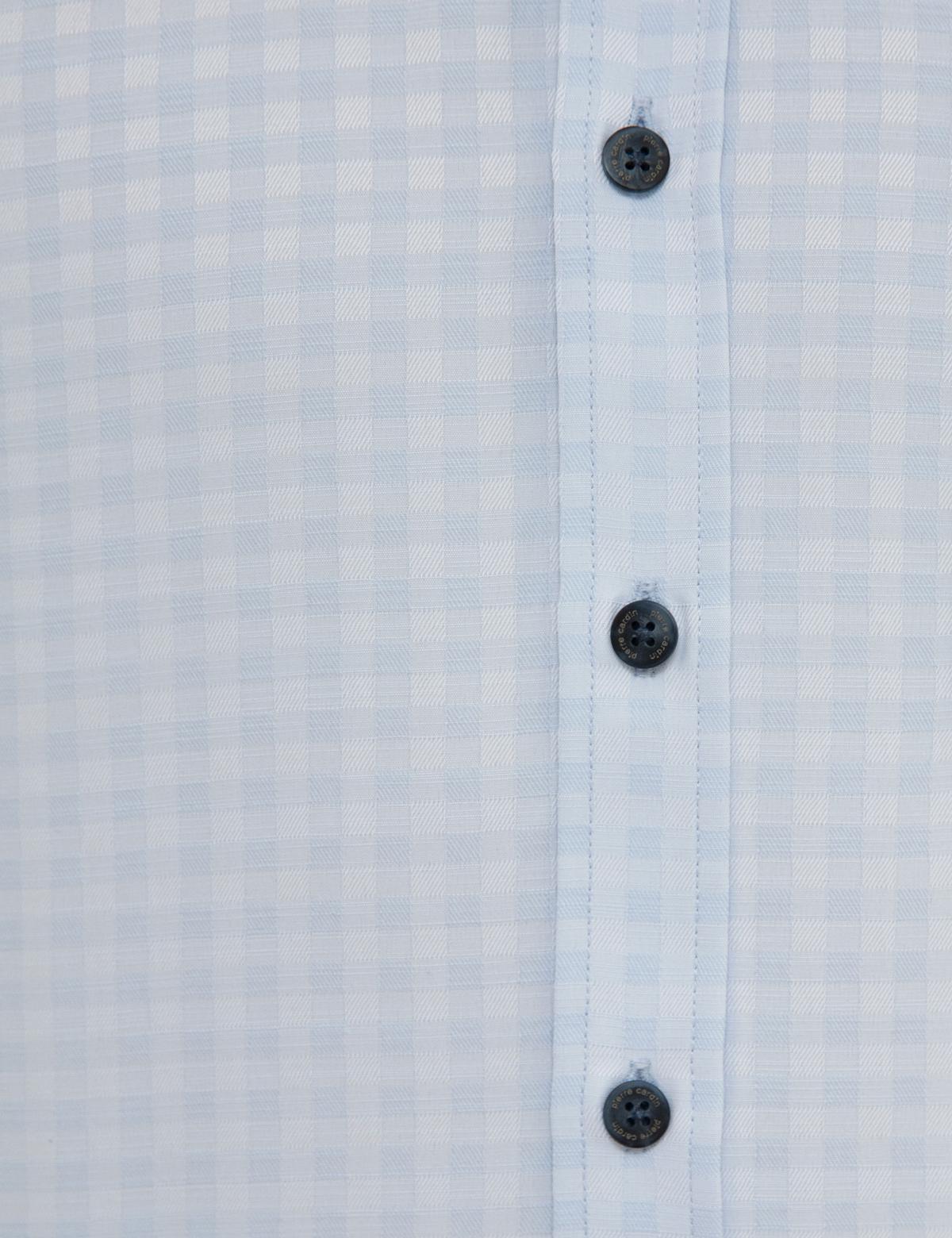 Açık Mavi Regular Fit Kısa Kollu Gömlek - 50219308003