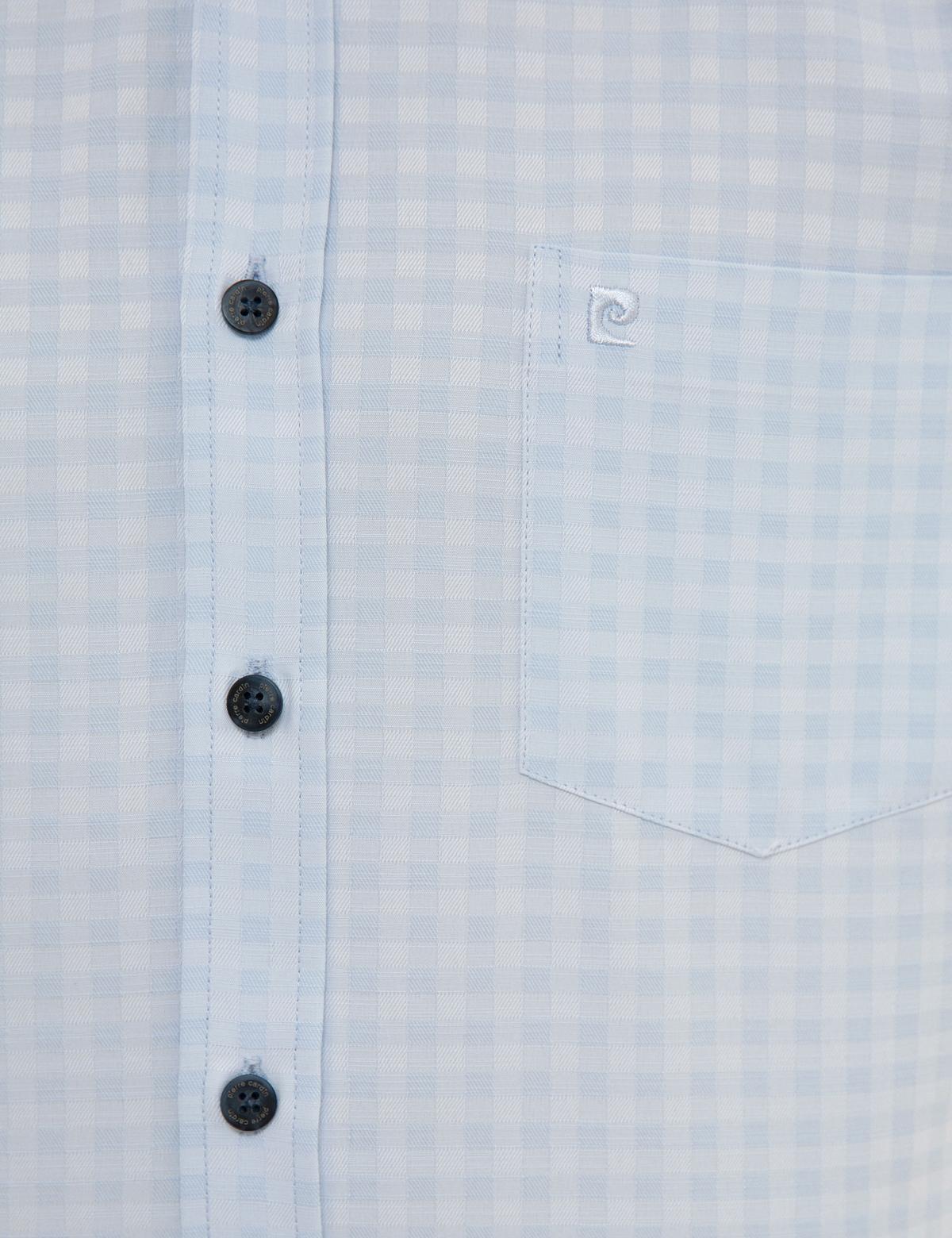 Açık Mavi Regular Fit Kısa Kollu Gömlek - 50219308003